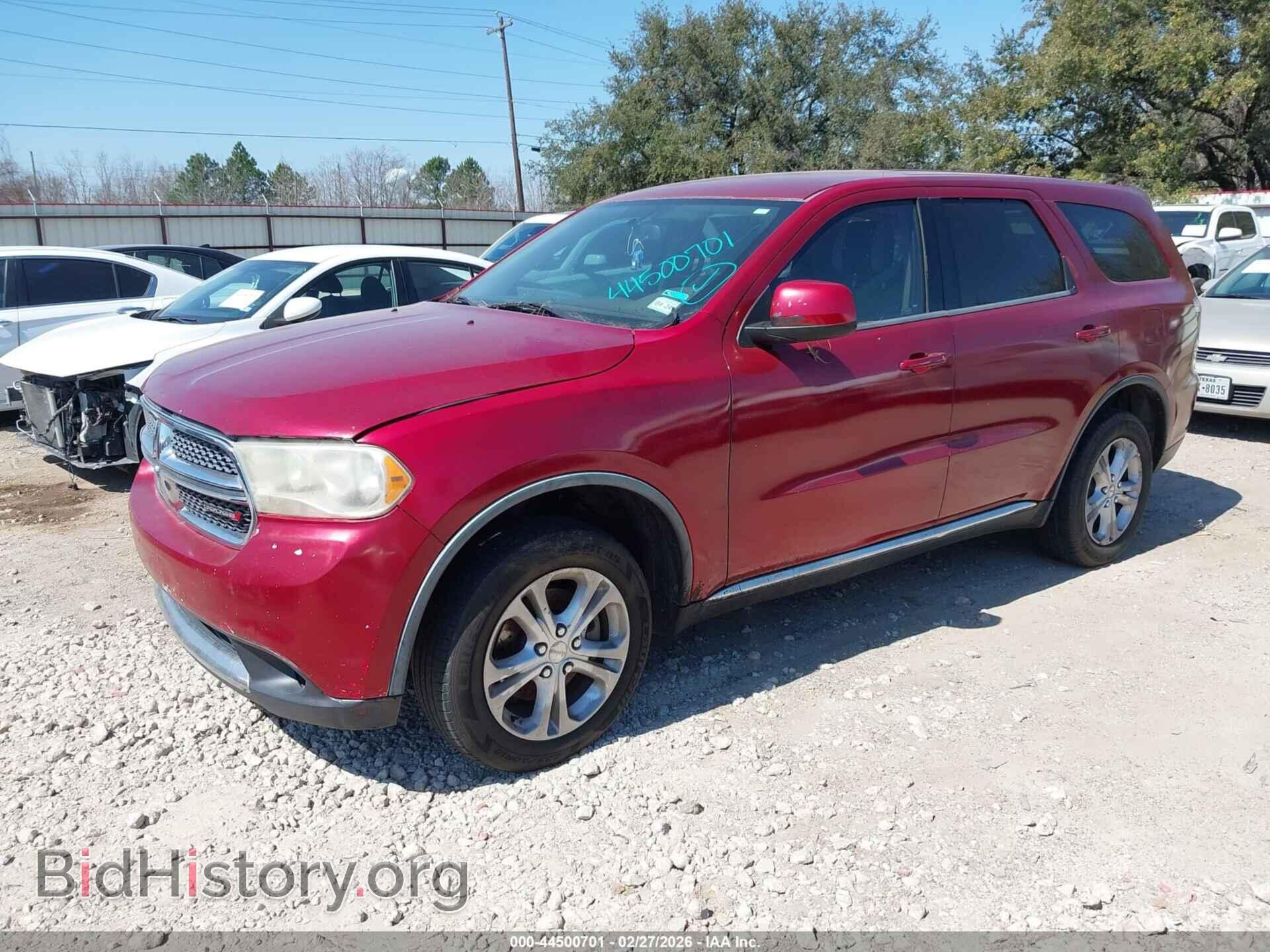 2013 DODGE DURANGO - VIN: 1C4RDHAGXDC527330 - Фото 2