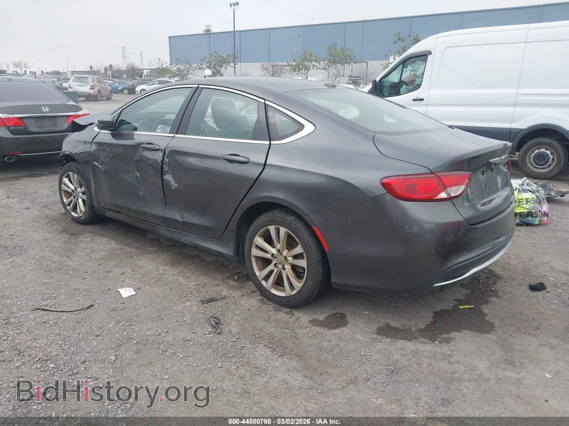 2016 CHRYSLER 200 - VIN: 1C3CCCAB4GN106619 - Фото 3