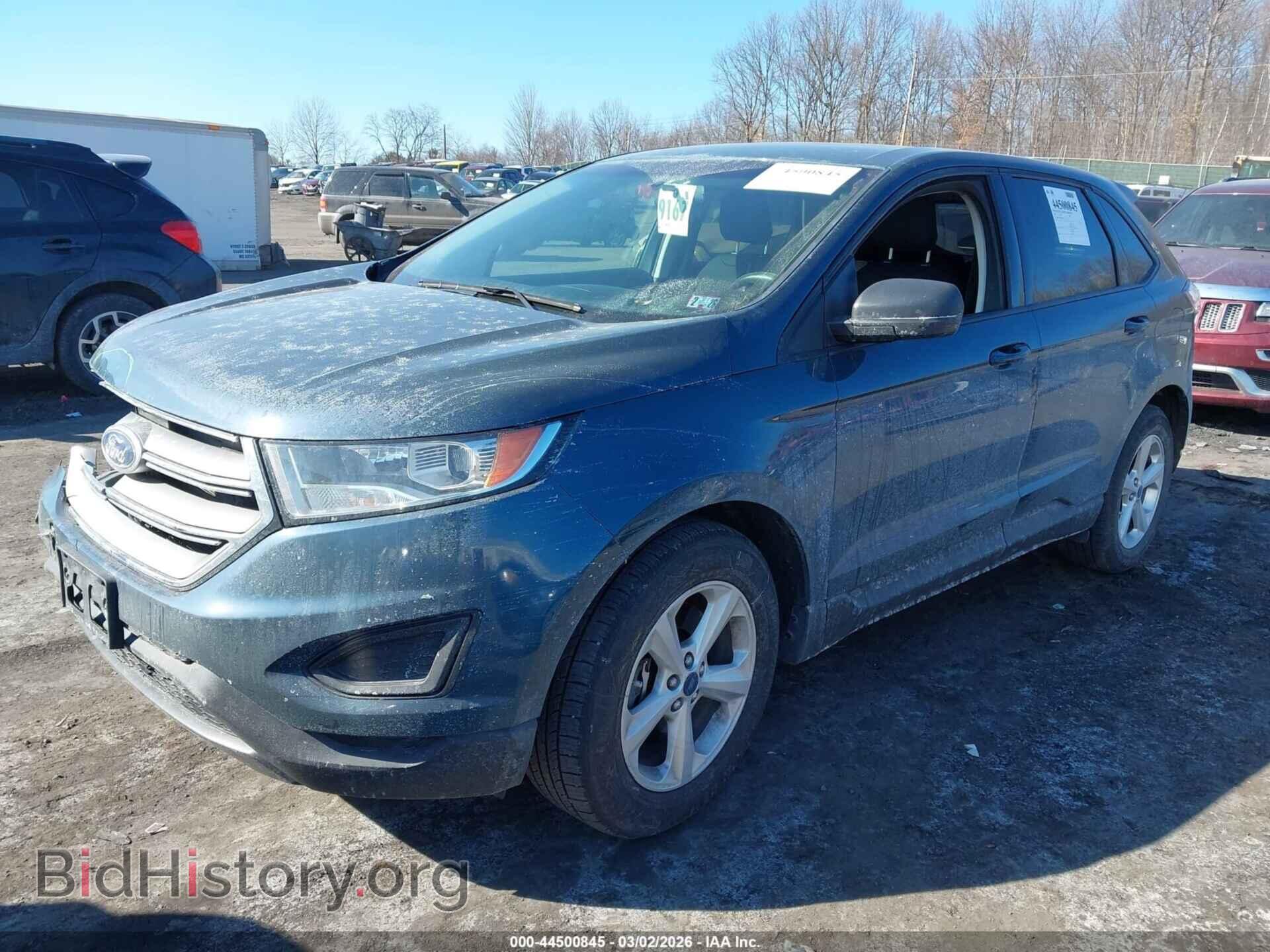 2016 FORD EDGE - VIN: 2FMPK4G92GBB70207 - Photo 2
