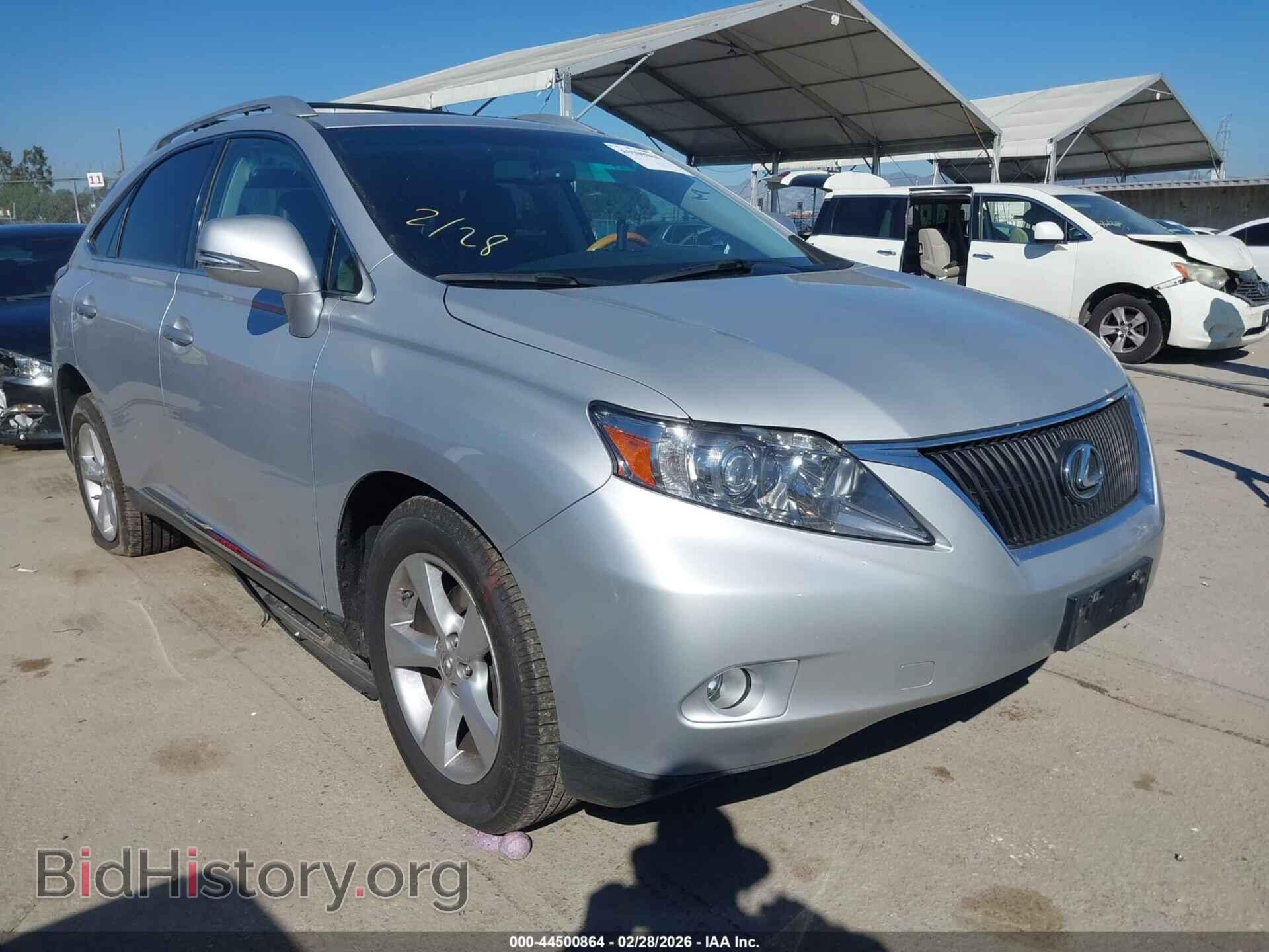 Photo 2T2BK1BA7BC096325 - LEXUS RX 350 2011