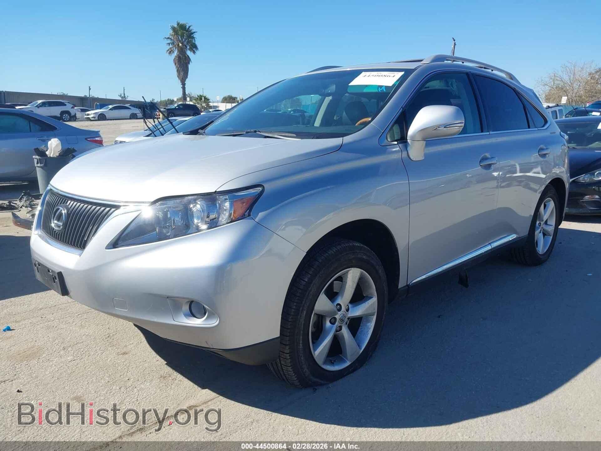 2011 LEXUS RX 350 - VIN: 2T2BK1BA7BC096325 - Photo 2