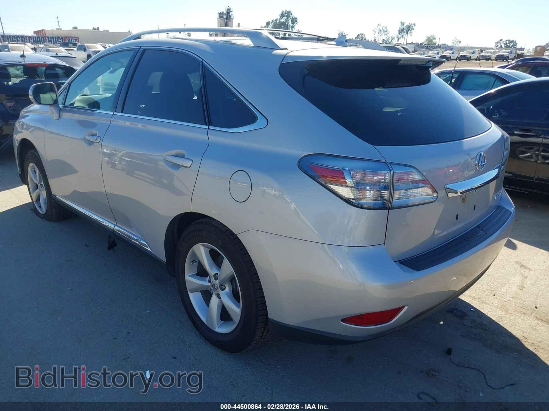 2011 LEXUS RX 350 - VIN: 2T2BK1BA7BC096325 - Photo 3