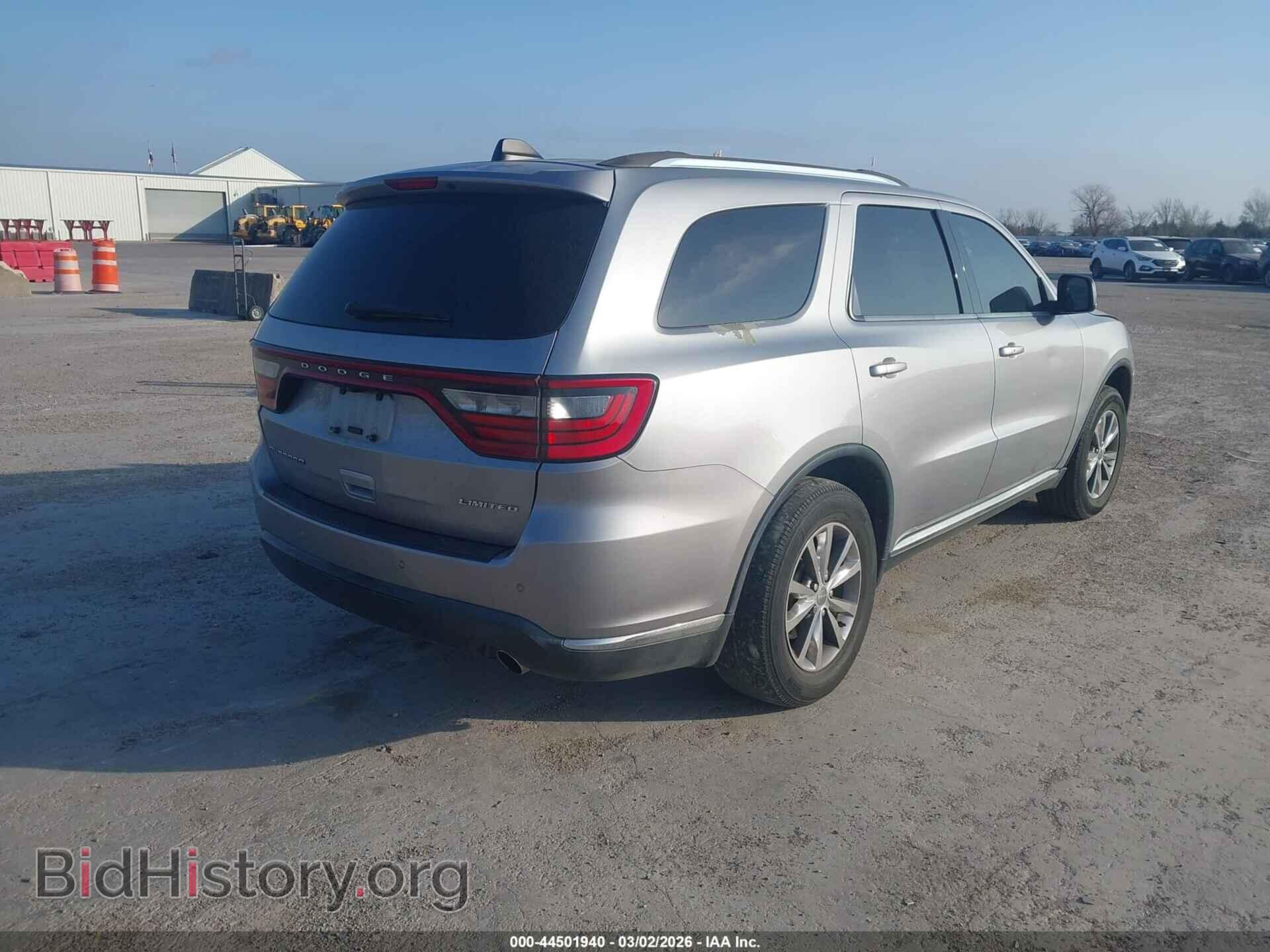 2014 DODGE DURANGO - VIN: 1C4RDHDG6EC503247 - Фото 4