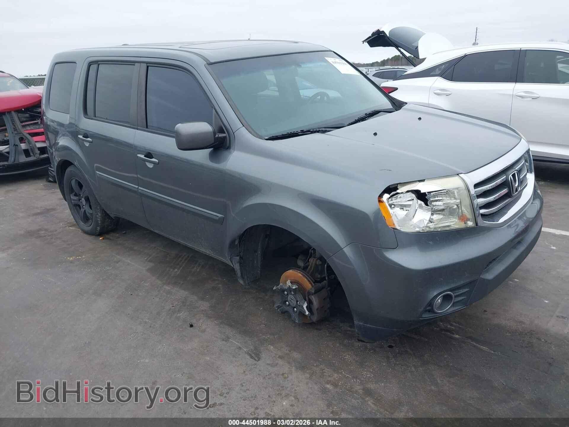 Фотография 5FNYF4H75CB005601 - HONDA PILOT 2012