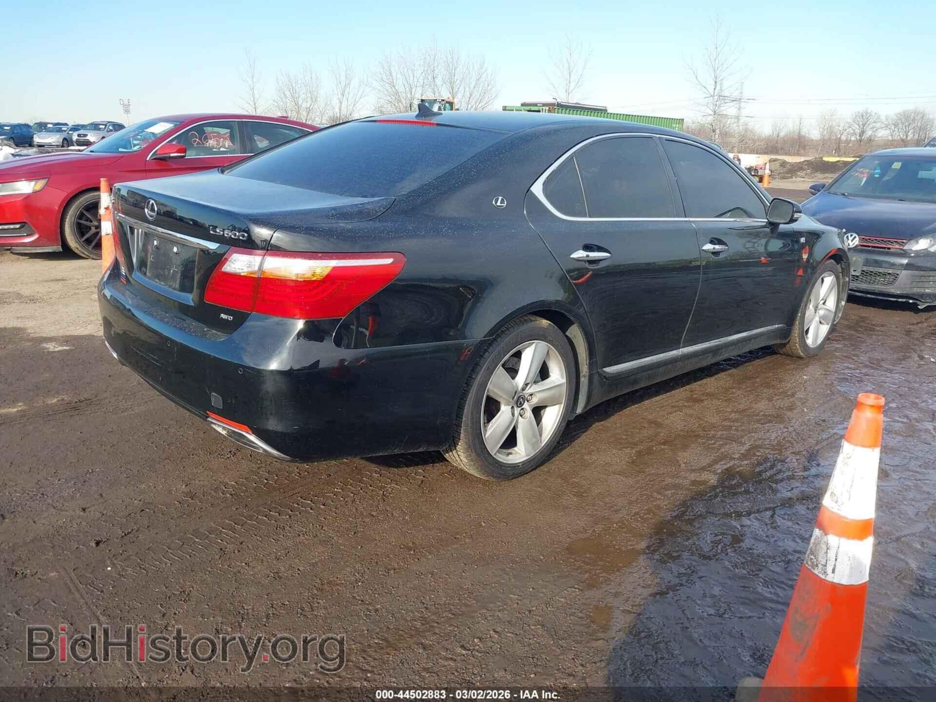 2012 LEXUS LS 460 - VIN: JTHCL5EF2C5013949 - Фото 4
