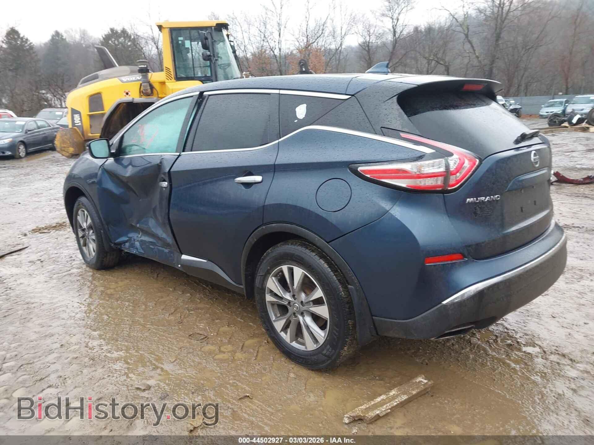 2016 NISSAN MURANO - VIN: 5N1AZ2MH3GN152000 - Фото 3