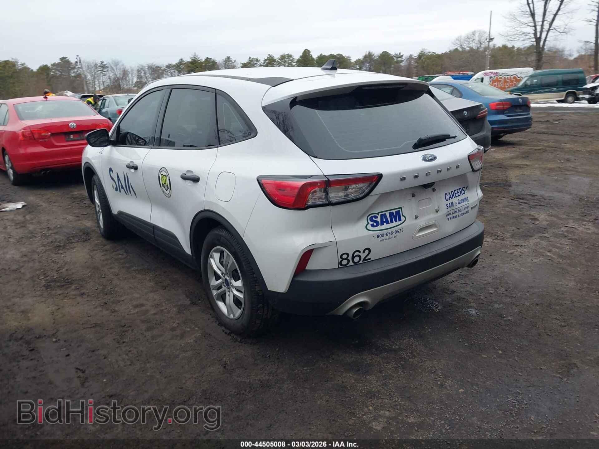 2020 FORD ESCAPE - VIN: 1FMCU9F67LUA83906 - Photo 3