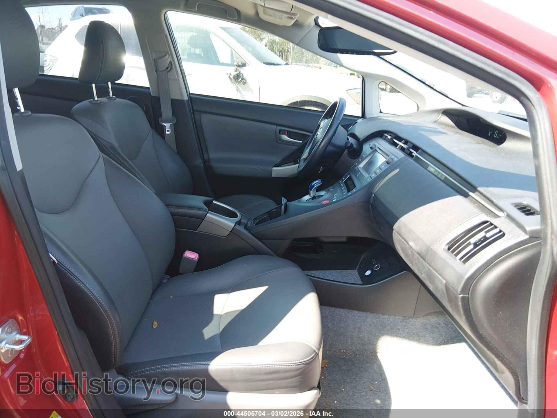 2013 TOYOTA PRIUS - VIN: JTDKN3DU0D5654160 - Фото 5