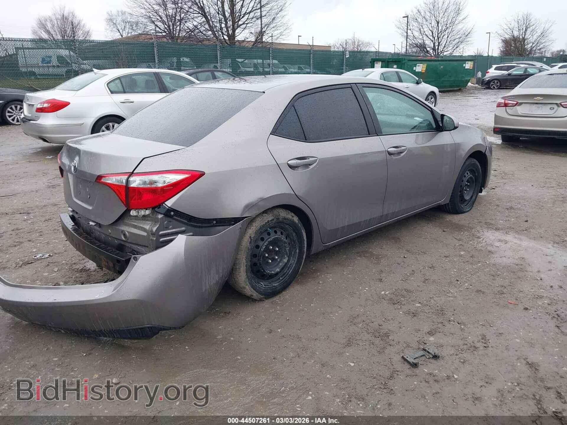 2015 TOYOTA COROLLA - VIN: 2T1BURHEXFC472092 - Фото 4