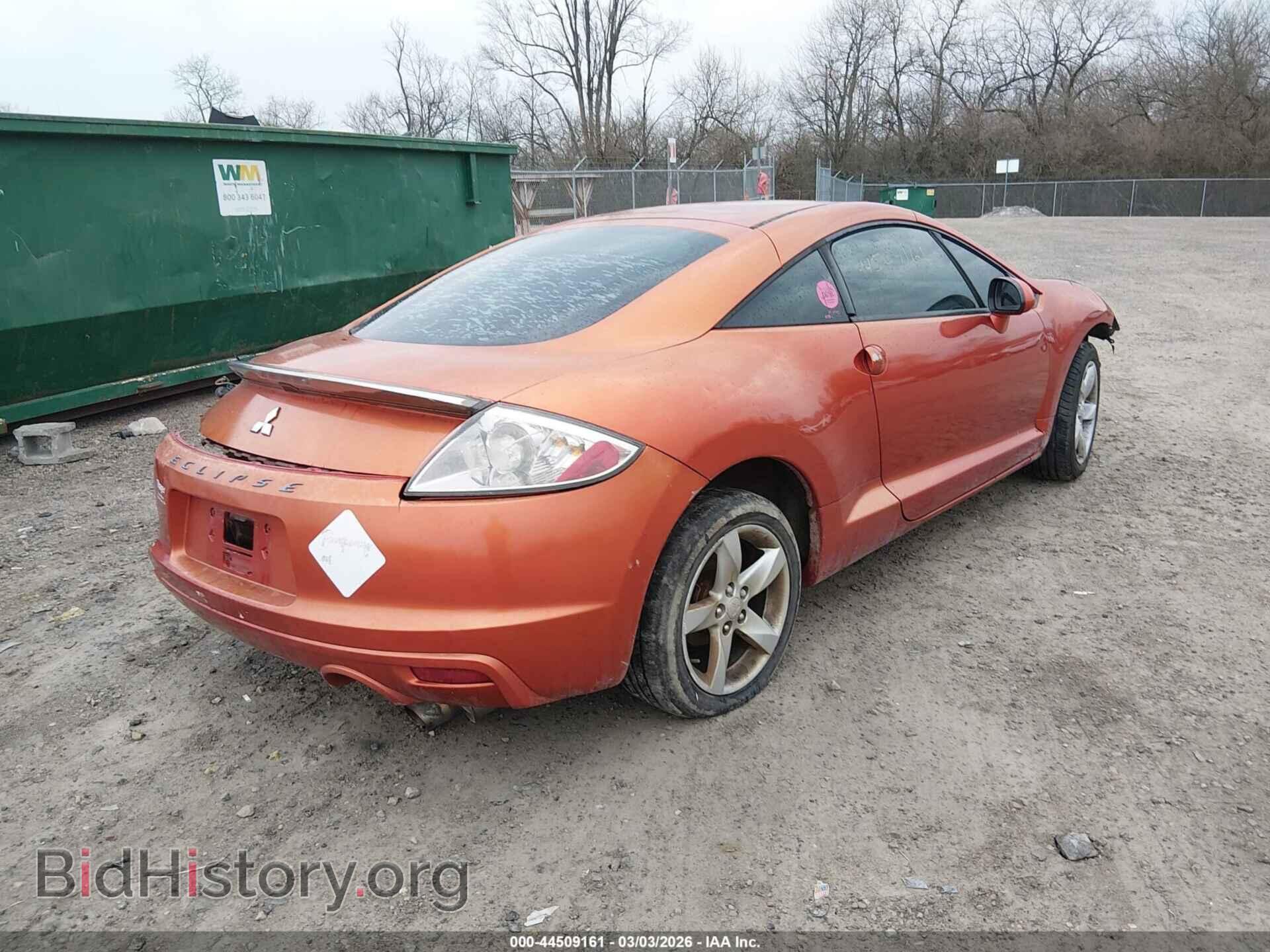 2009 MITSUBISHI ECLIPSE - VIN: 4A3AK24F89E012452 - Фото 4