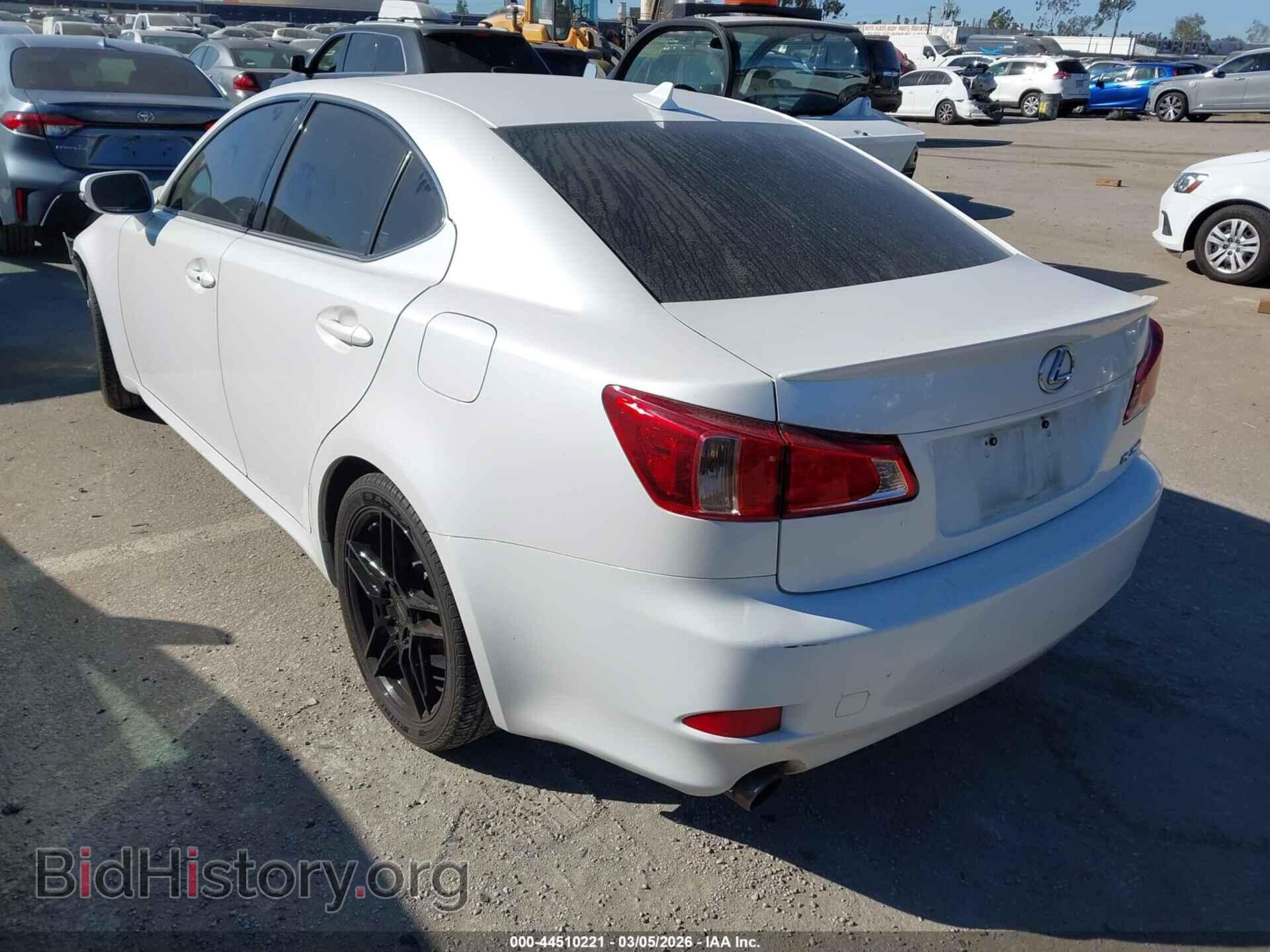 2011 LEXUS IS 250 - VIN: JTHBF5C28B5147754 - Фото 3