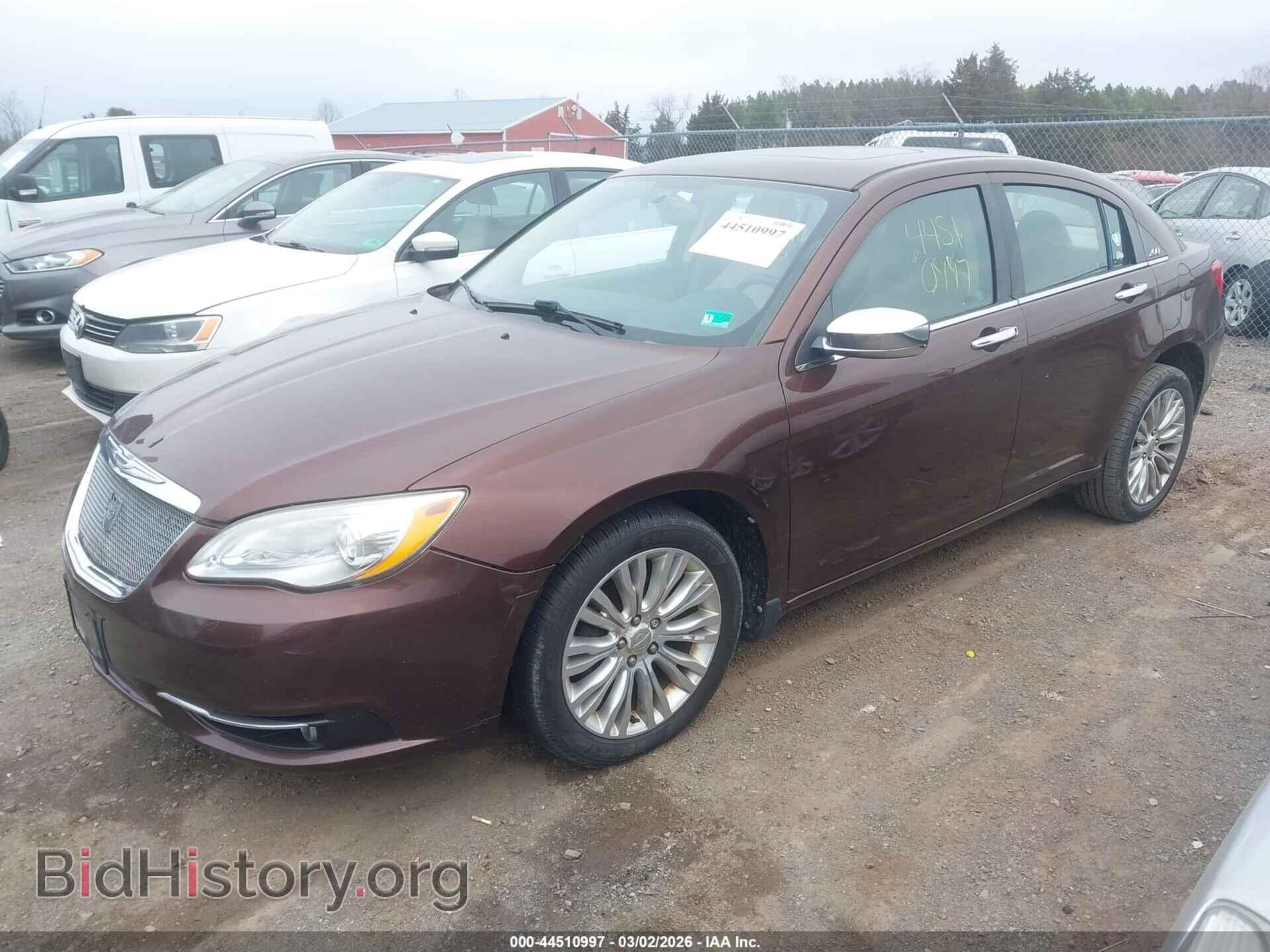 2012 CHRYSLER 200 - VIN: 1C3CCBCG7CN206484 - Фото 2