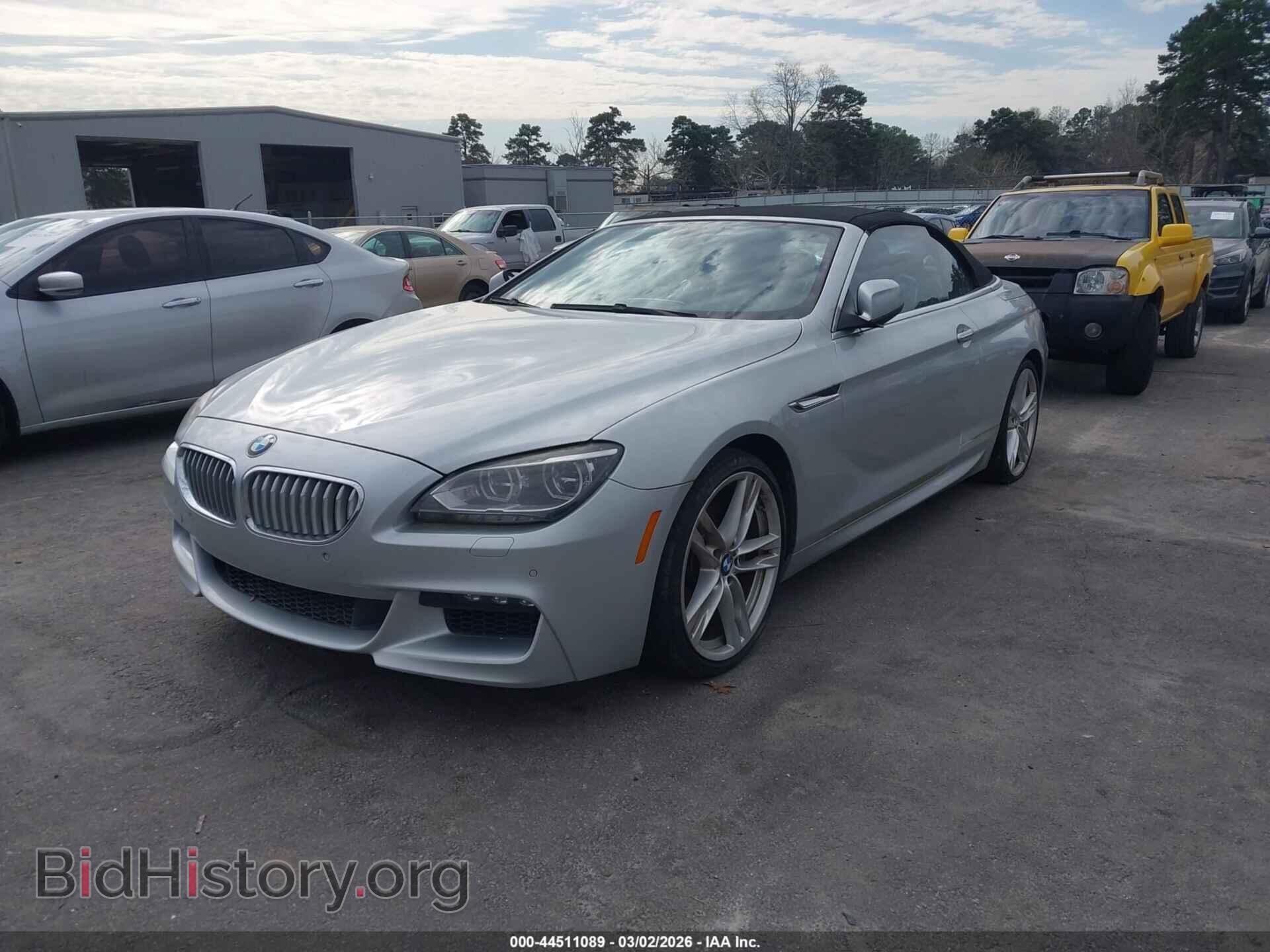 2012 BMW 650I - VIN: WBALZ3C56CDL73159 - Фото 2
