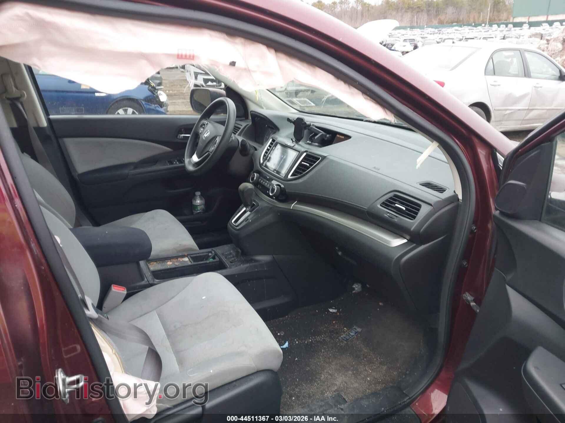 2016 HONDA CR-V - VIN: 2HKRM4H50GH689599 - Фото 5