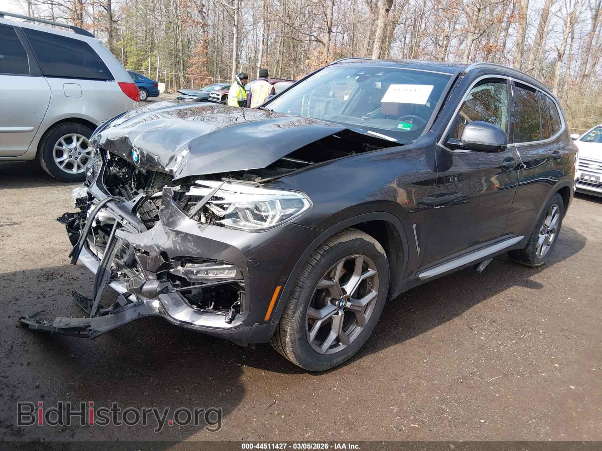 2021 BMW X3 - VIN: 5UXTY5C03M9F98411 - Фото 2