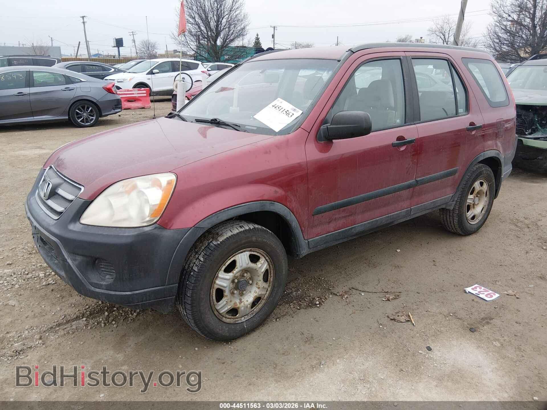 2005 HONDA CR-V - VIN: JHLRD78565C058272 - Фото 2