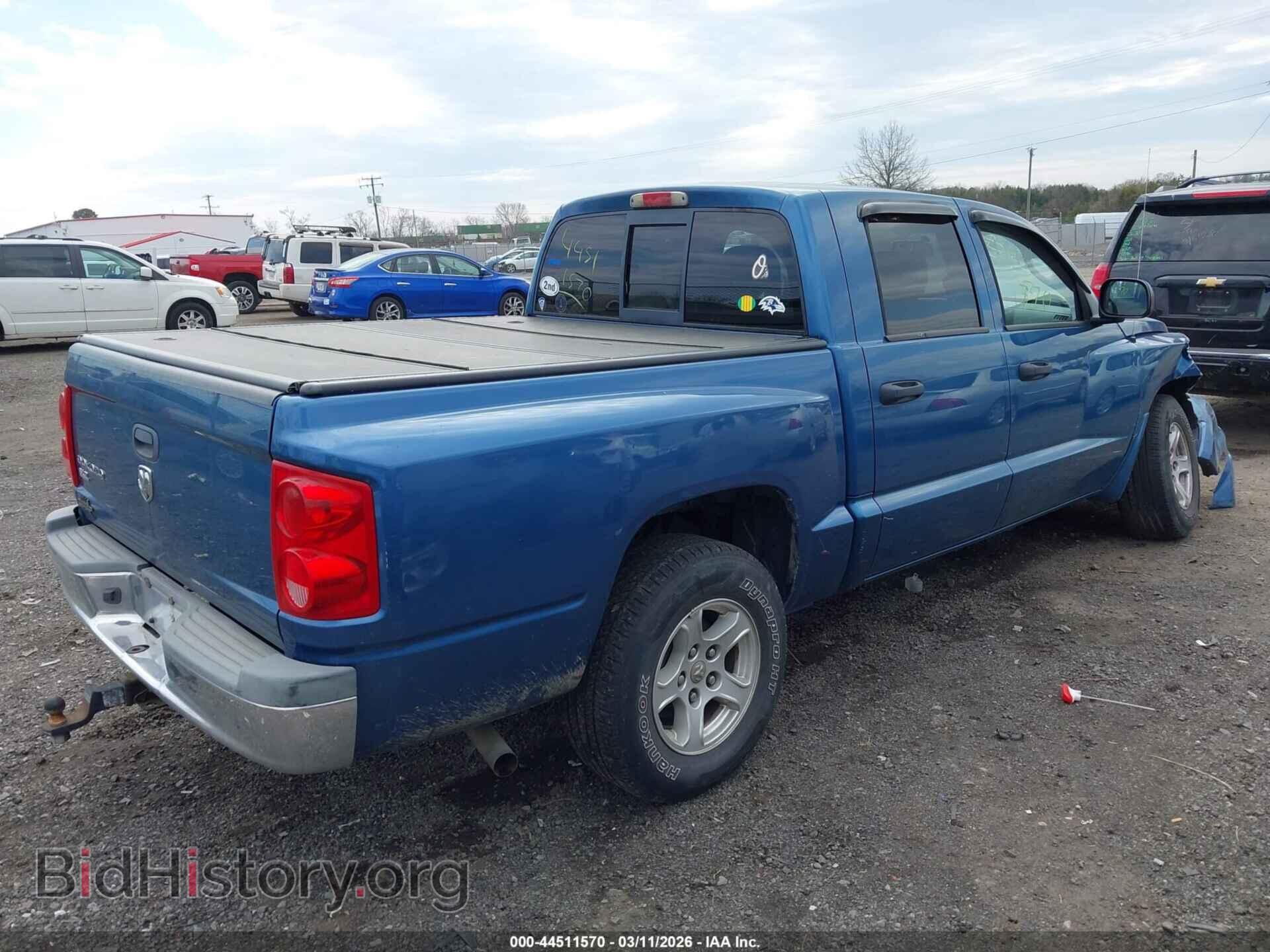 2006 DODGE DAKOTA - VIN: 1D7HE48K06S635319 - Фото 4
