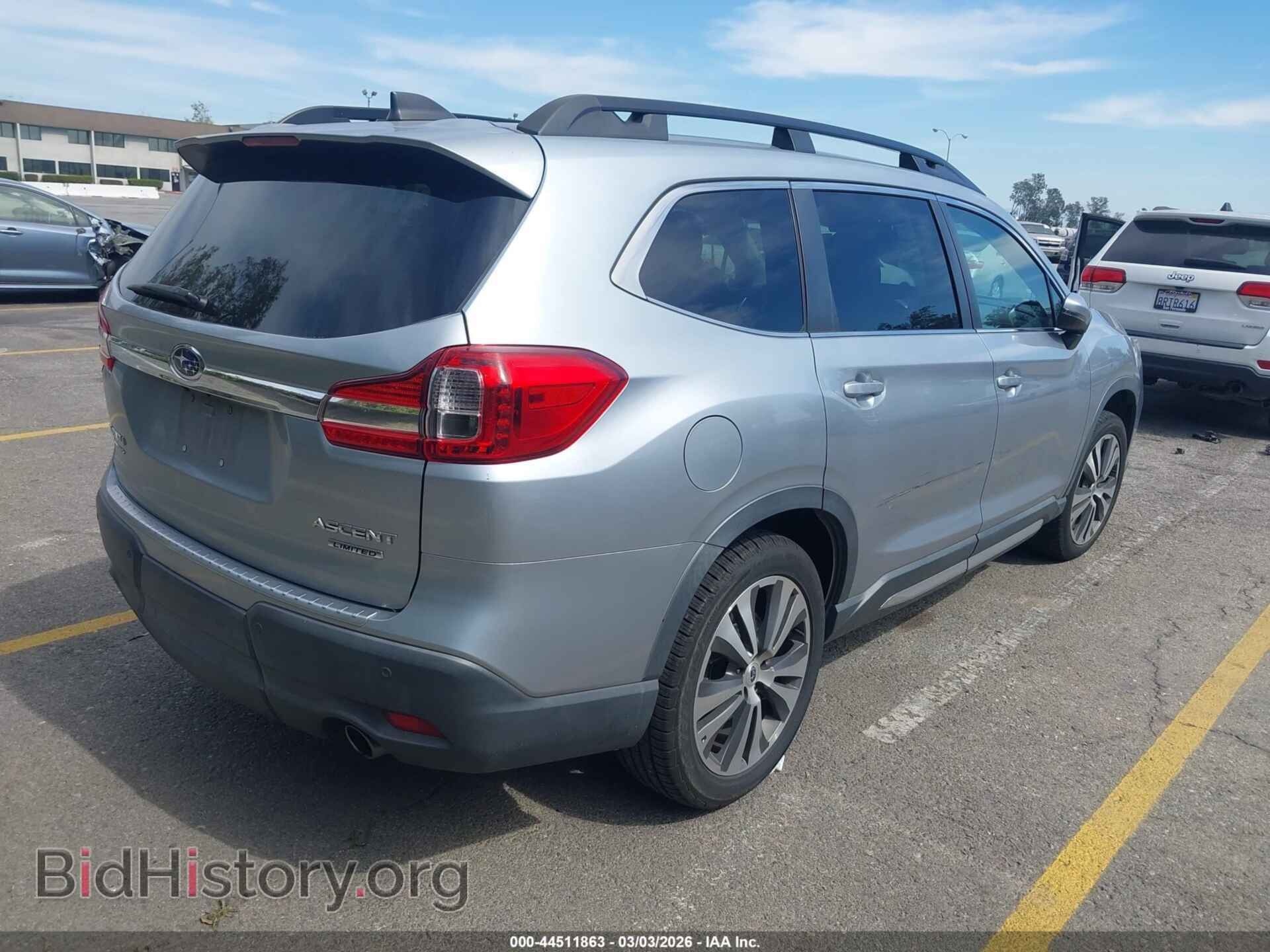 2019 SUBARU ASCENT - VIN: 4S4WMAPD7K3452098 - Фото 4