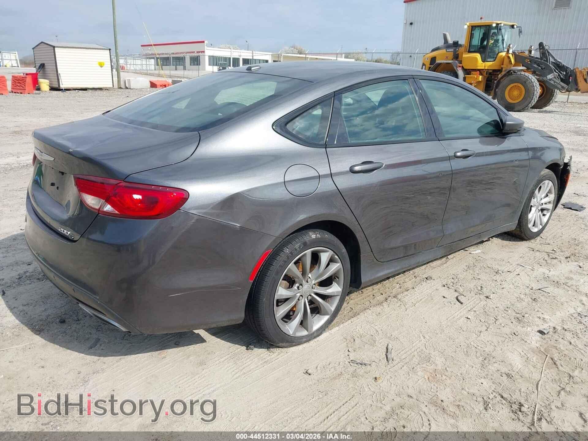 2015 CHRYSLER 200 - VIN: 1C3CCCBG2FN518059 - Фото 4