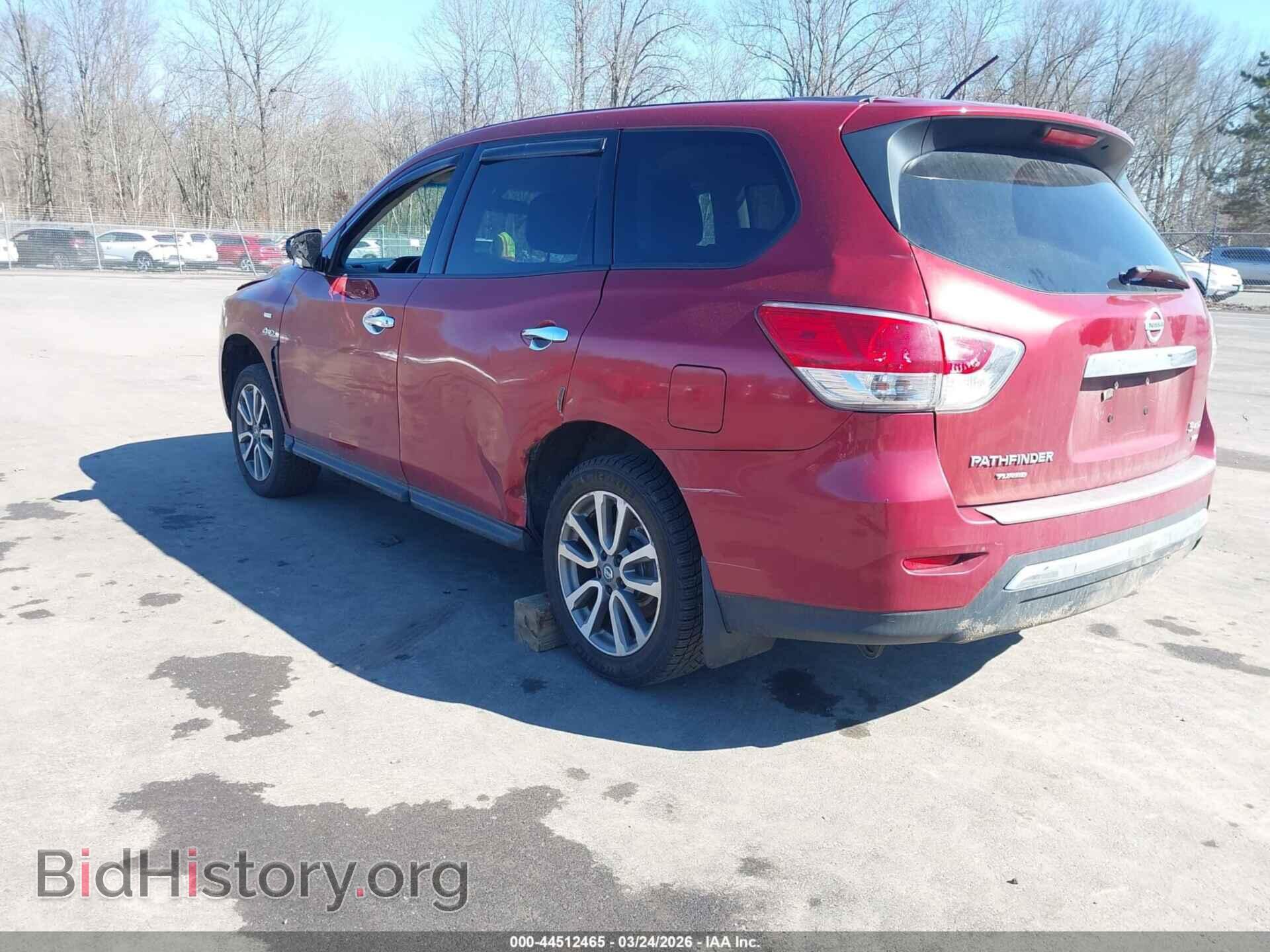 2014 NISSAN PATHFINDER - VIN: 5N1AR2MM9EC631978 - Фото 3
