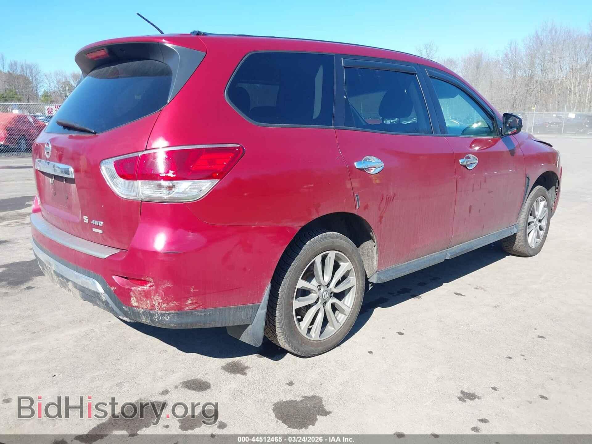 2014 NISSAN PATHFINDER - VIN: 5N1AR2MM9EC631978 - Фото 4