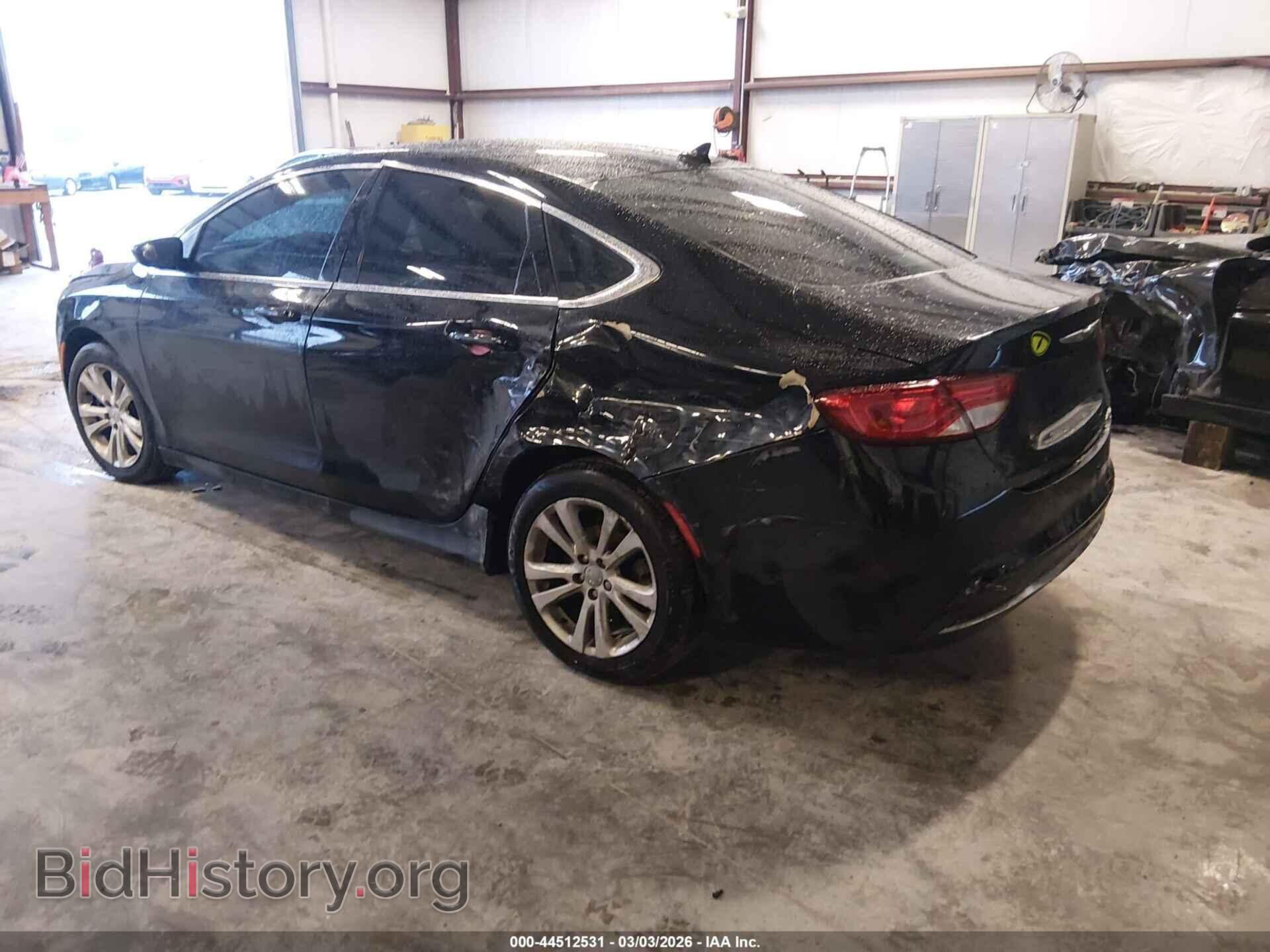 2016 CHRYSLER 200 - VIN: 1C3CCCAB2GN189841 - Фото 3