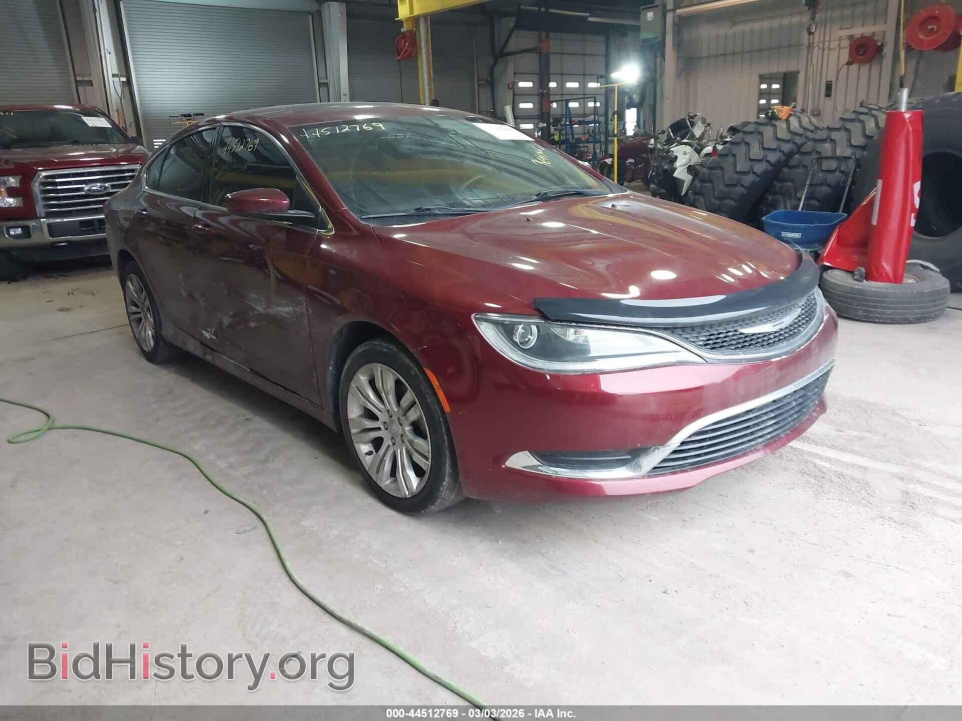 Photo 1C3CCCAB7FN526812 - CHRYSLER 200 2015