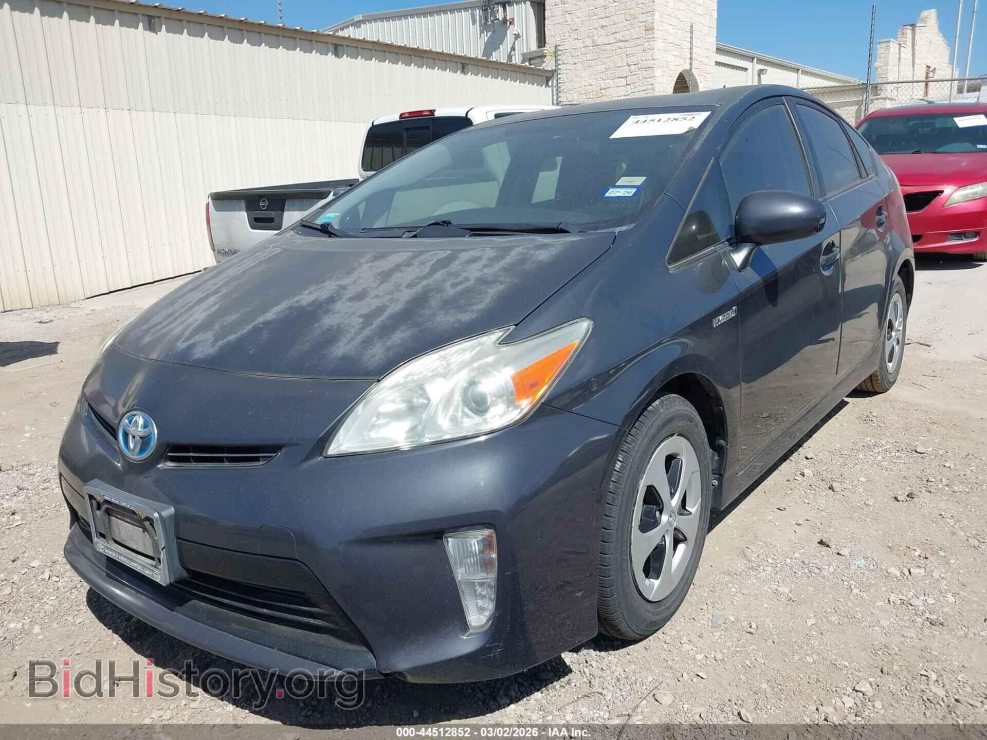 2013 TOYOTA PRIUS - VIN: JTDKN3DU4D5594352 - Фото 2