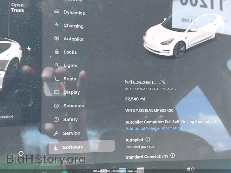 2021 Tesla MODEL 3 (VIN 5YJ3E1EA5MF923426) — фото 15 из 18