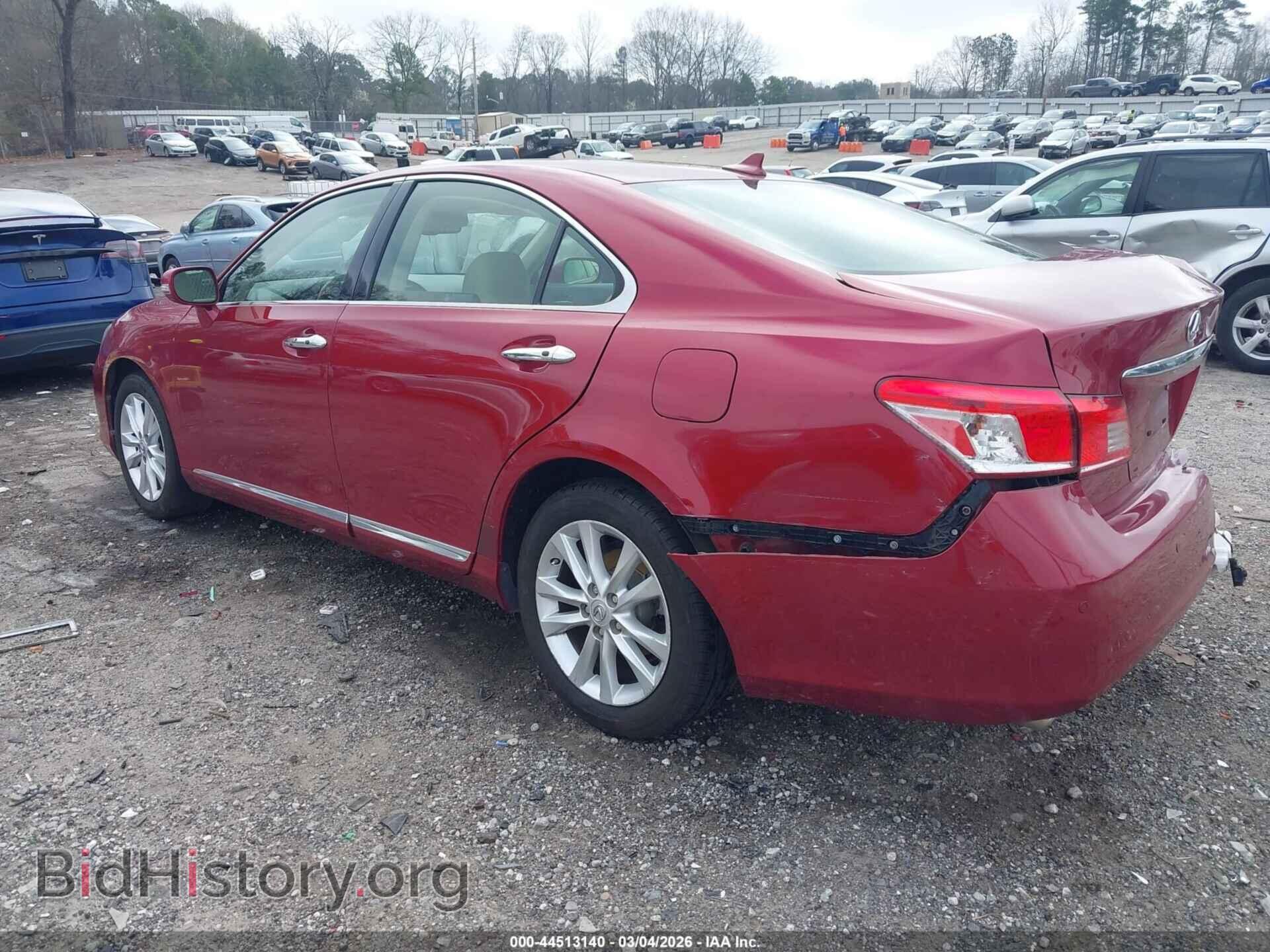 2011 LEXUS ES 350 - VIN: JTHBK1EG6B2469968 - Фото 3