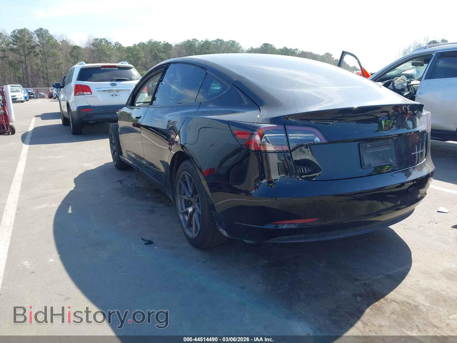 2021 TESLA MODEL 3 - VIN: 5YJ3E1EB0MF855237 - Фото 3