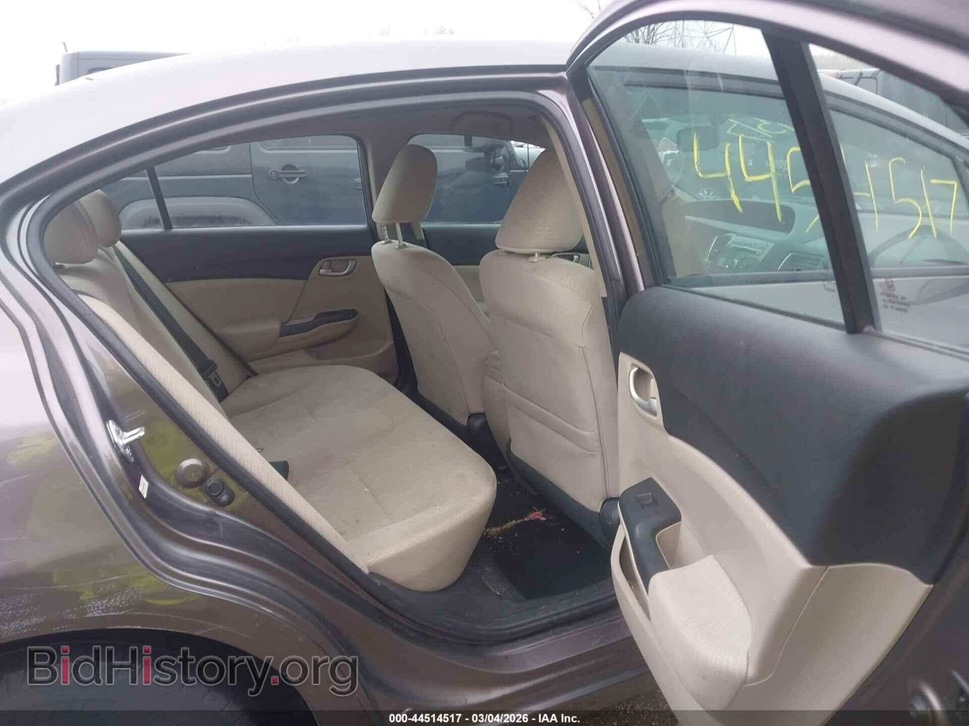 2013 HONDA CIVIC - VIN: 19XFB2F53DE054182 - Фото 8