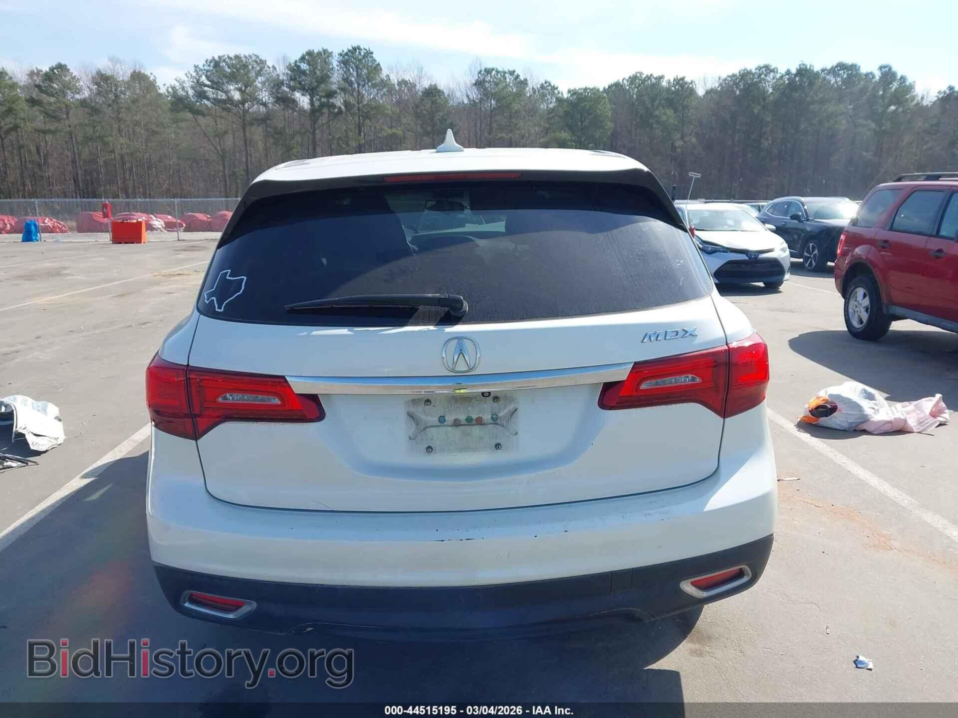 2014 ACURA MDX - VIN: 5FRYD3H27EB020350 - Фото 17
