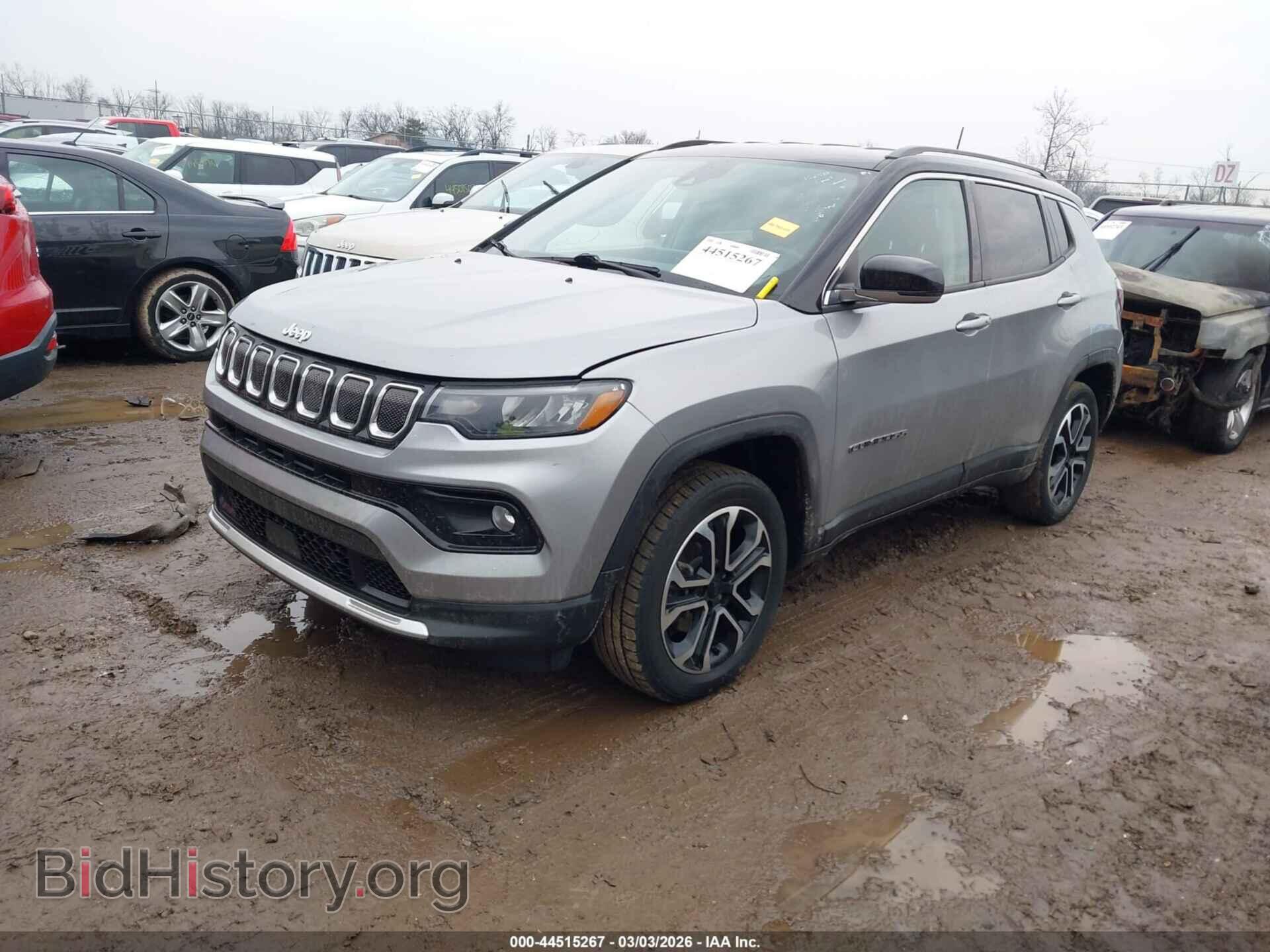 2022 JEEP COMPASS - VIN: 3C4NJDCB9NT152988 - Фото 2