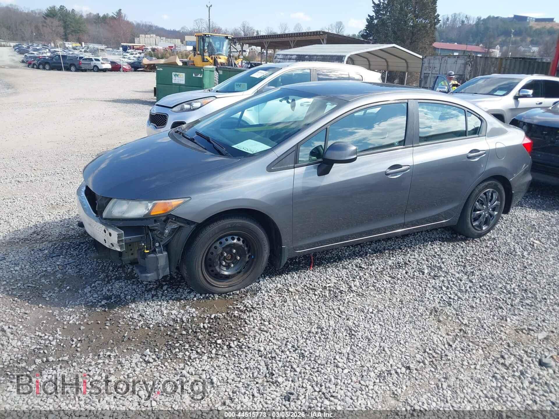 2012 HONDA CIVIC - VIN: 19XFB2F54CE091708 - Фото 2