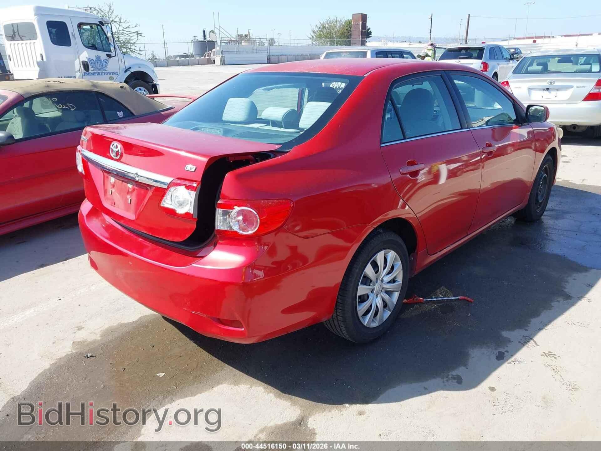 2013 TOYOTA COROLLA - VIN: 5YFBU4EE8DP218739 - Фото 4