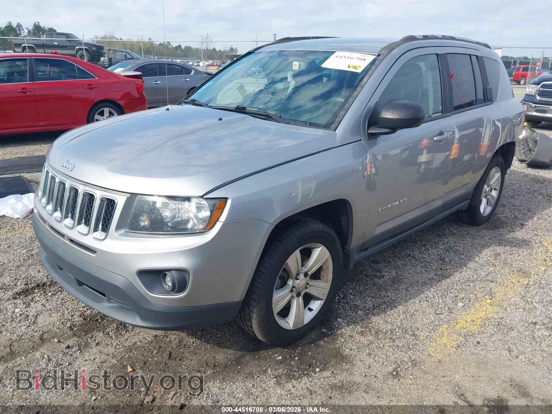 2017 JEEP COMPASS - VIN: 1C4NJCBA8HD123639 - Фото 2
