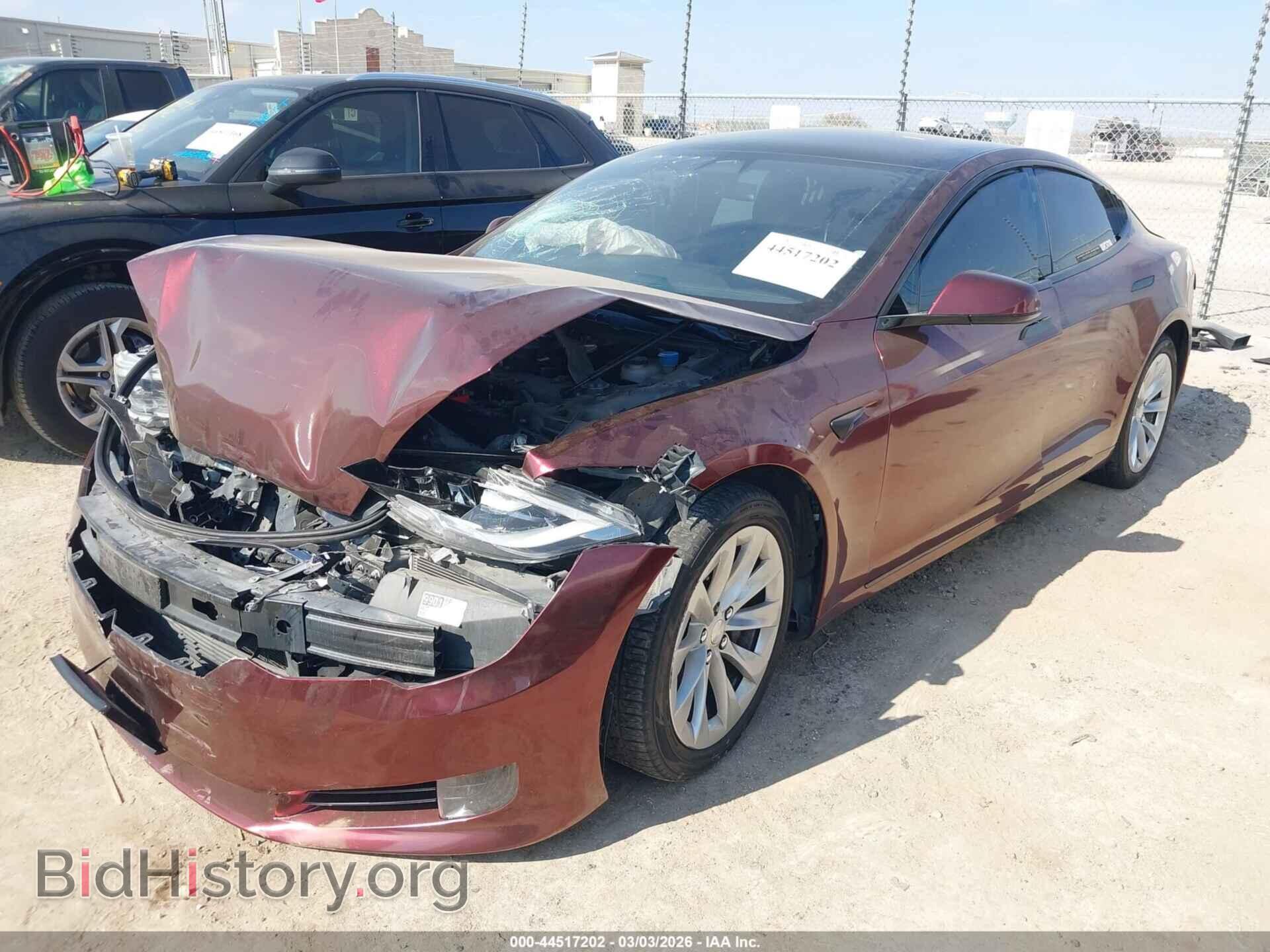 2017 TESLA MODEL S - VIN: 5YJSA1E10HF197147 - Фото 2