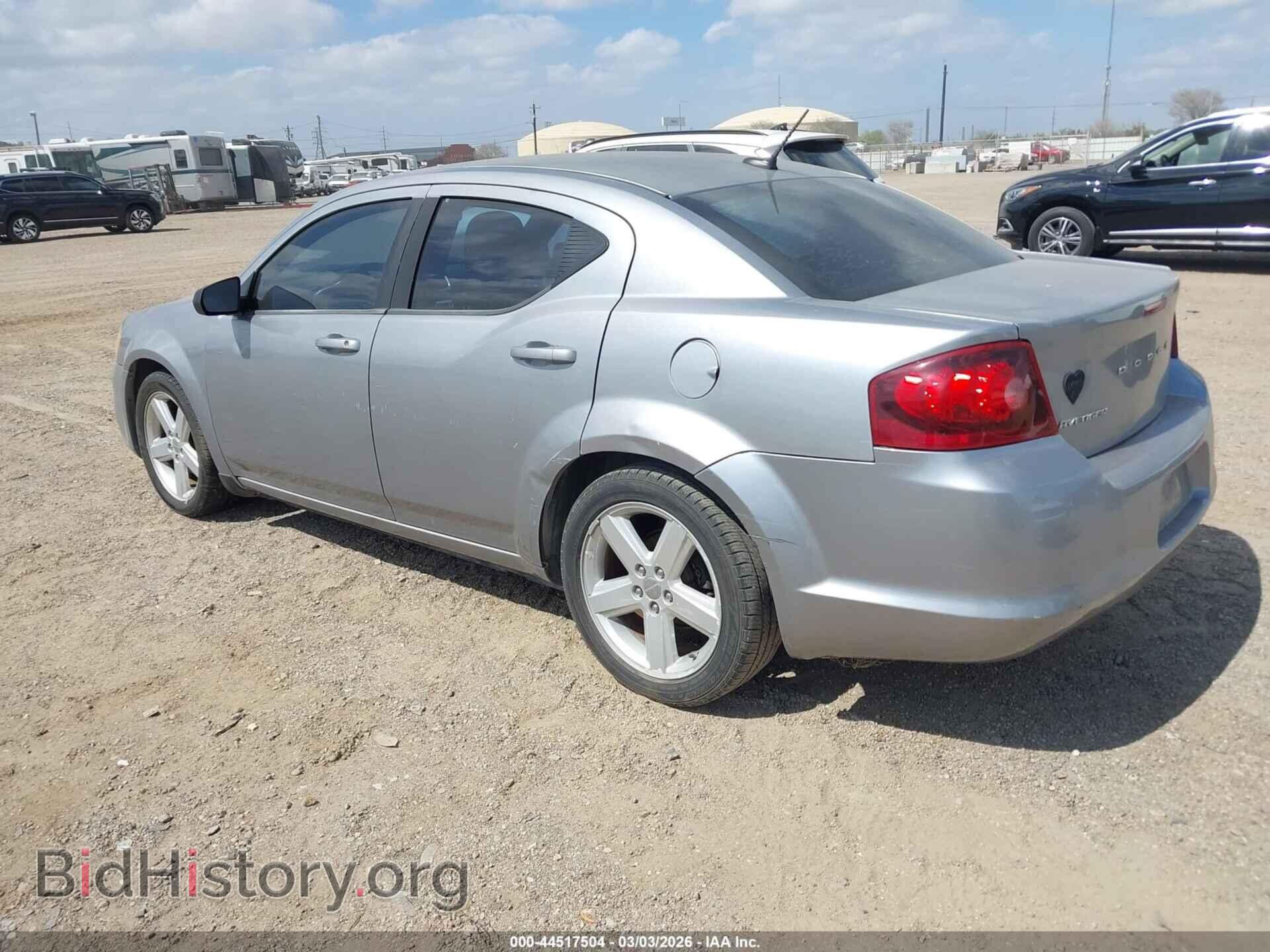 2013 DODGE AVENGER - VIN: 1C3CDZAB7DN644811 - Фото 3