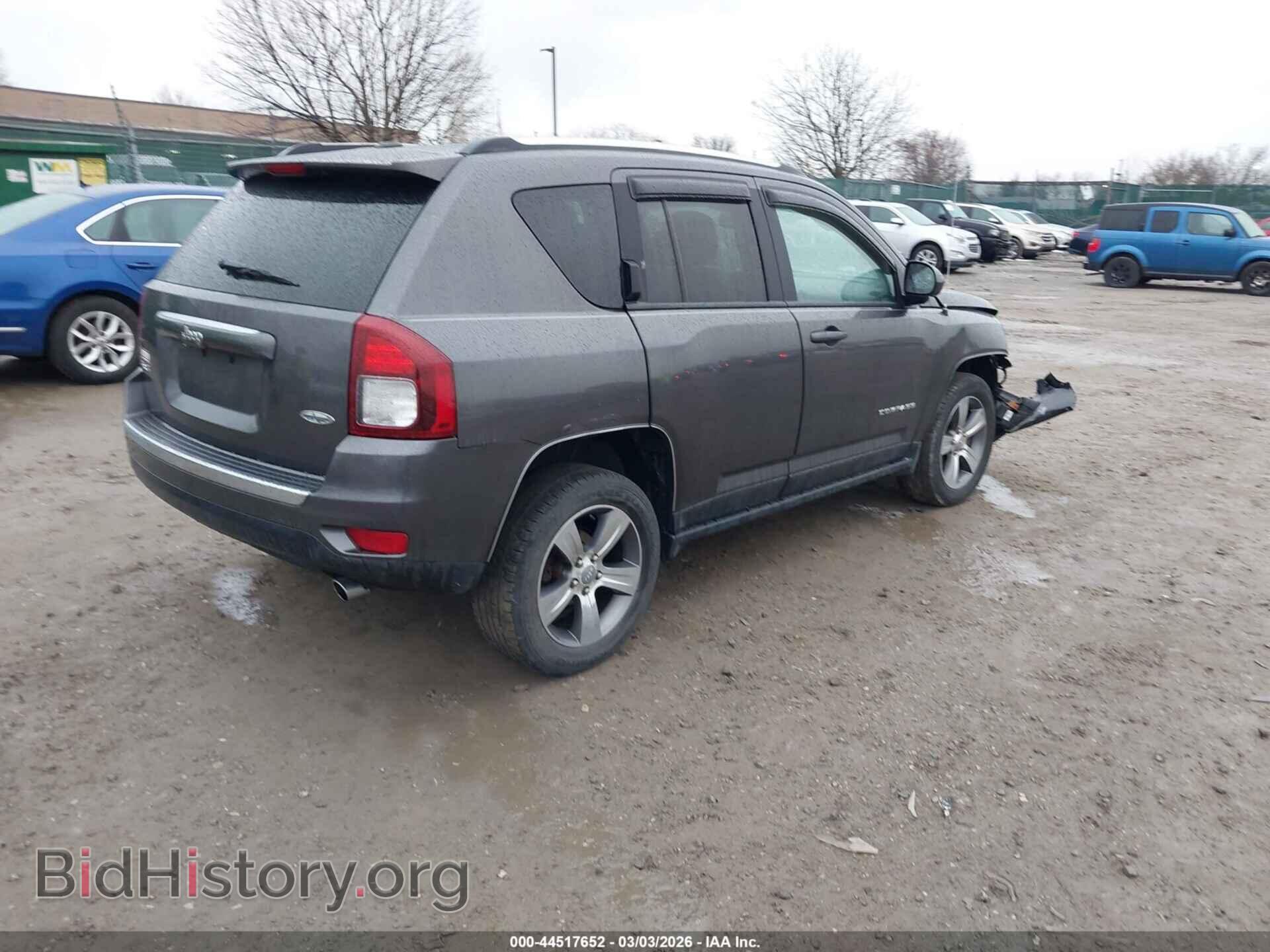2017 JEEP COMPASS - VIN: 1C4NJDEB7HD192896 - Фото 4