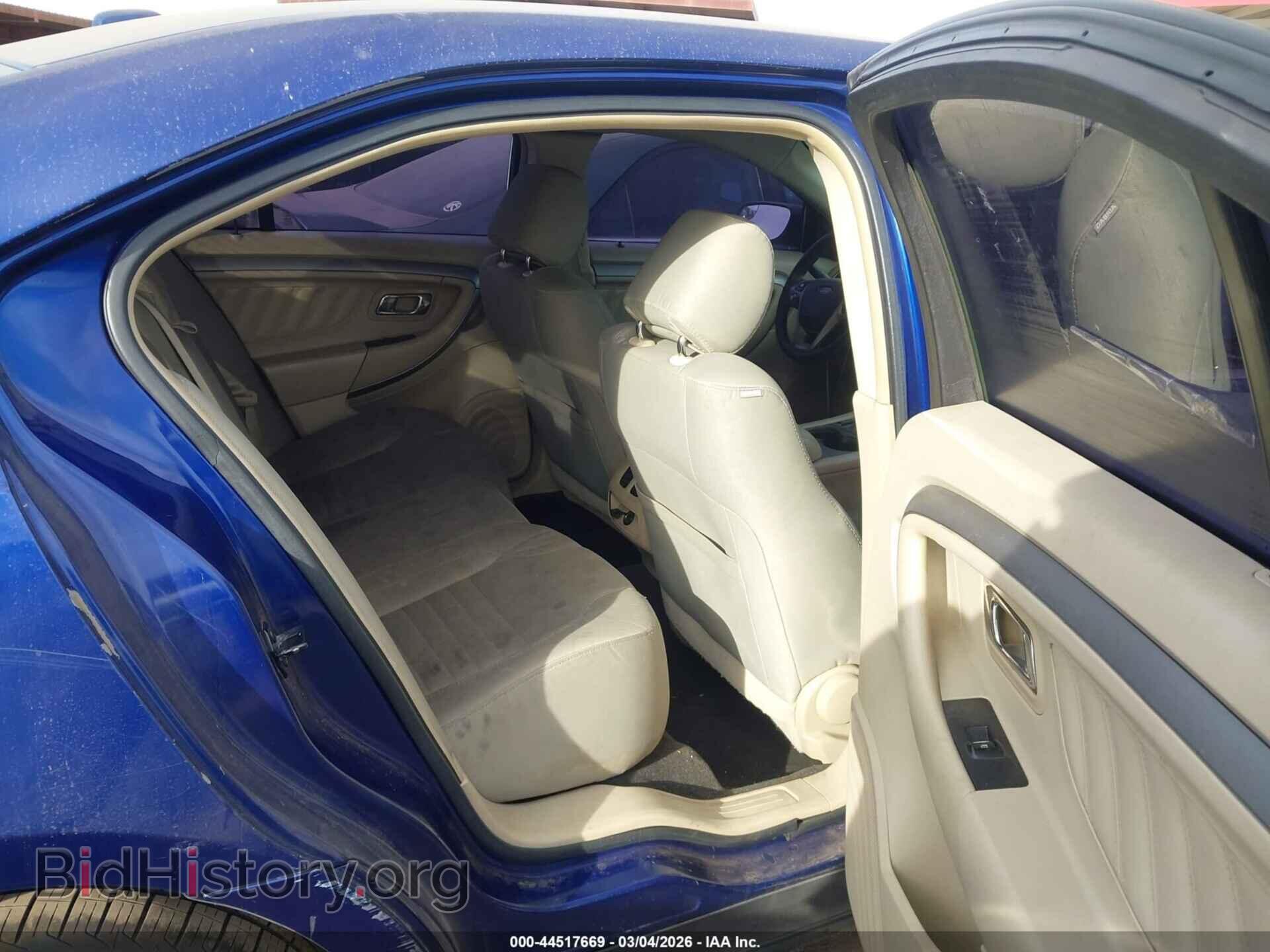 2013 FORD TAURUS - VIN: 1FAHP2D89DG117654 - Фото 8