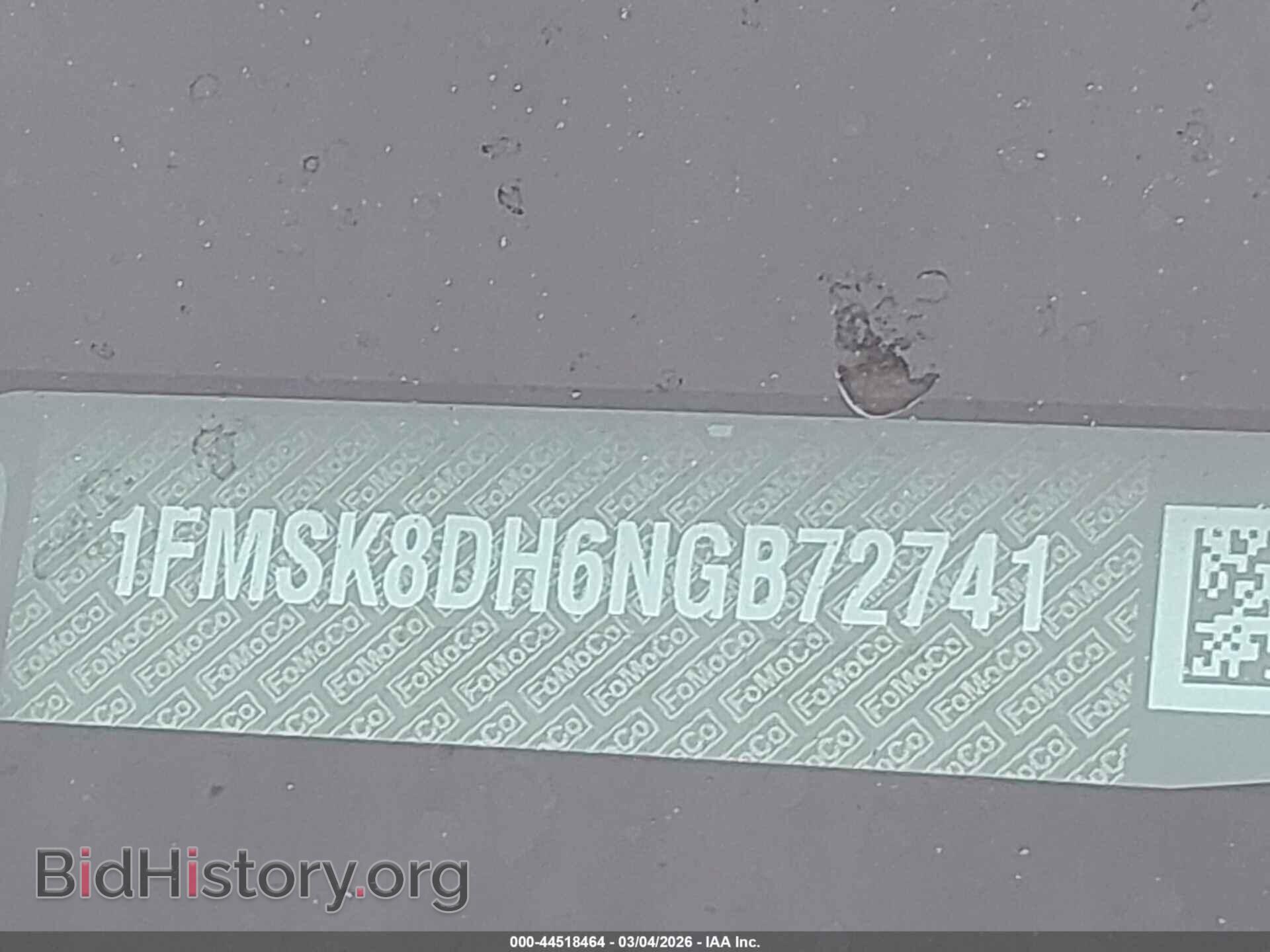 2022 FORD EXPLORER - VIN: 1FMSK8DH6NGB72741 - Фото 9