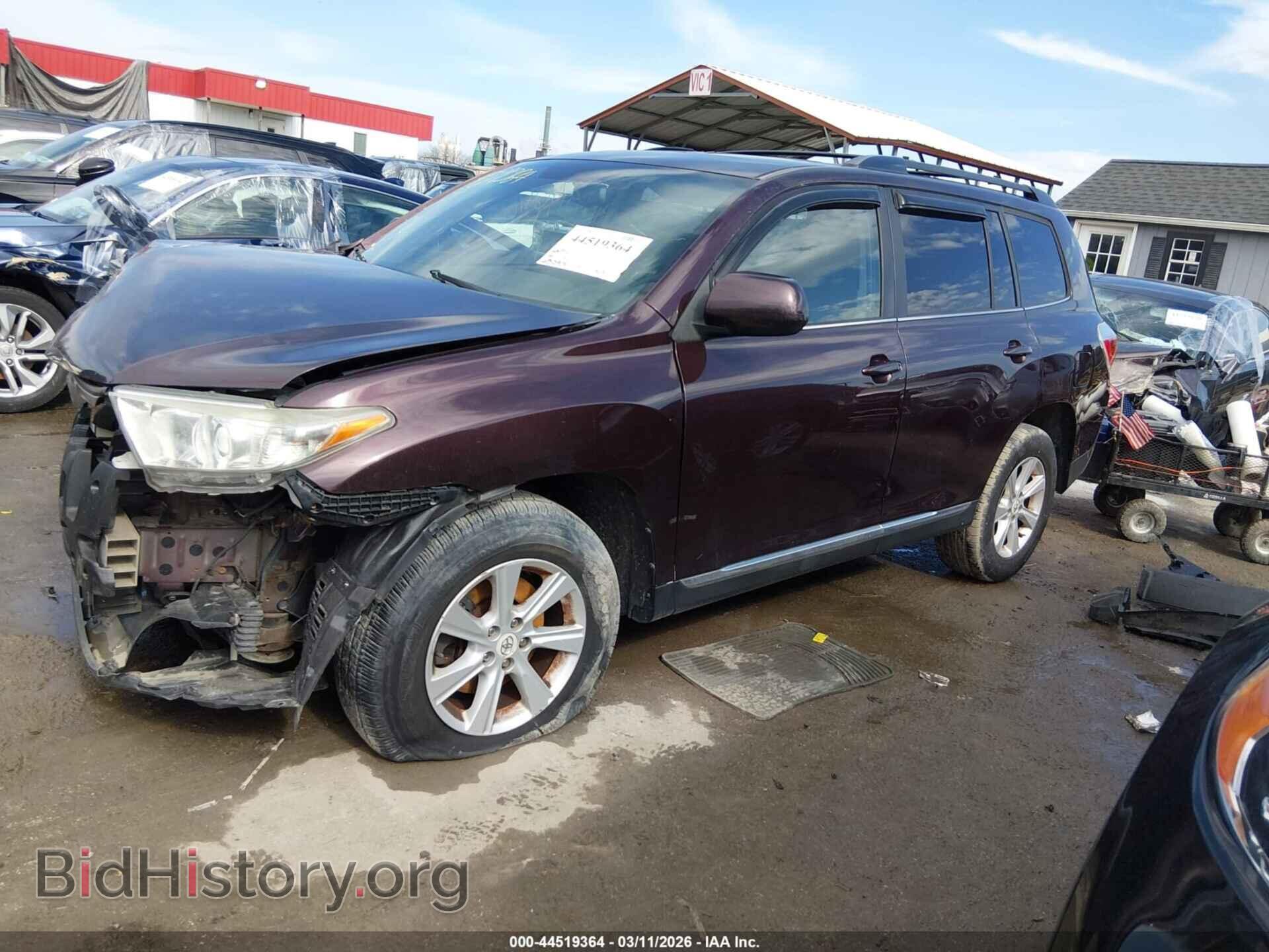 2011 TOYOTA HIGHLANDER - VIN: 5TDBK3EH3BS067520 - Фото 2