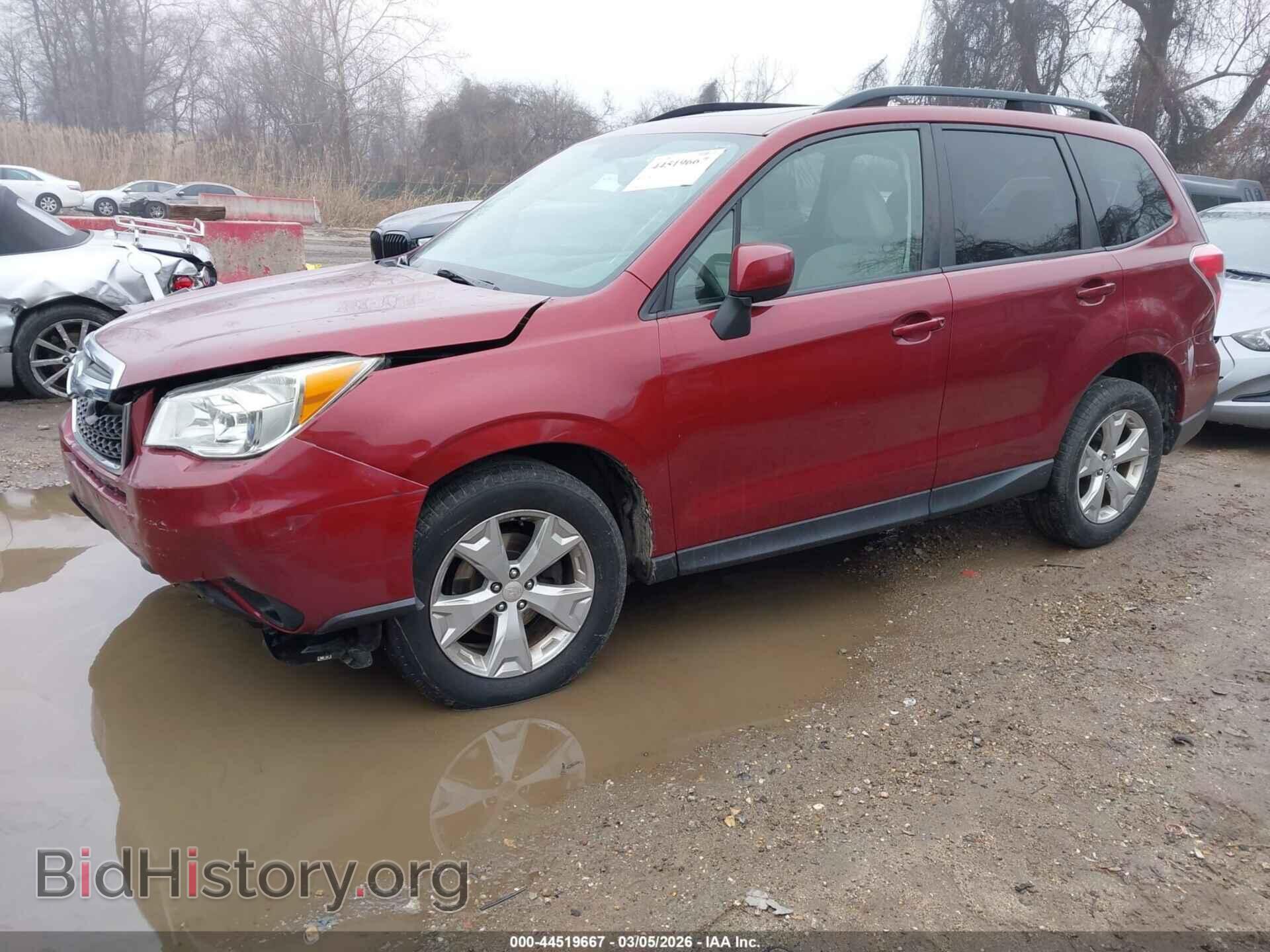 2014 SUBARU FORESTER - VIN: JF2SJAEC5EH456925 - Фото 2