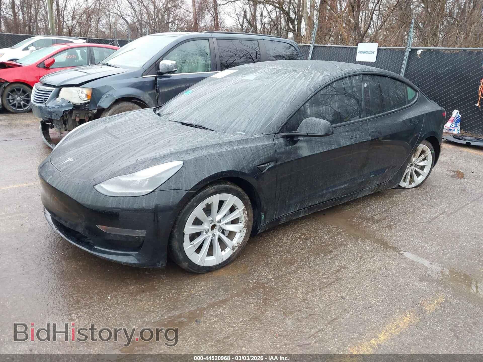 2022 TESLA MODEL 3 - VIN: 5YJ3E1EA9NF372435 - Photo 2