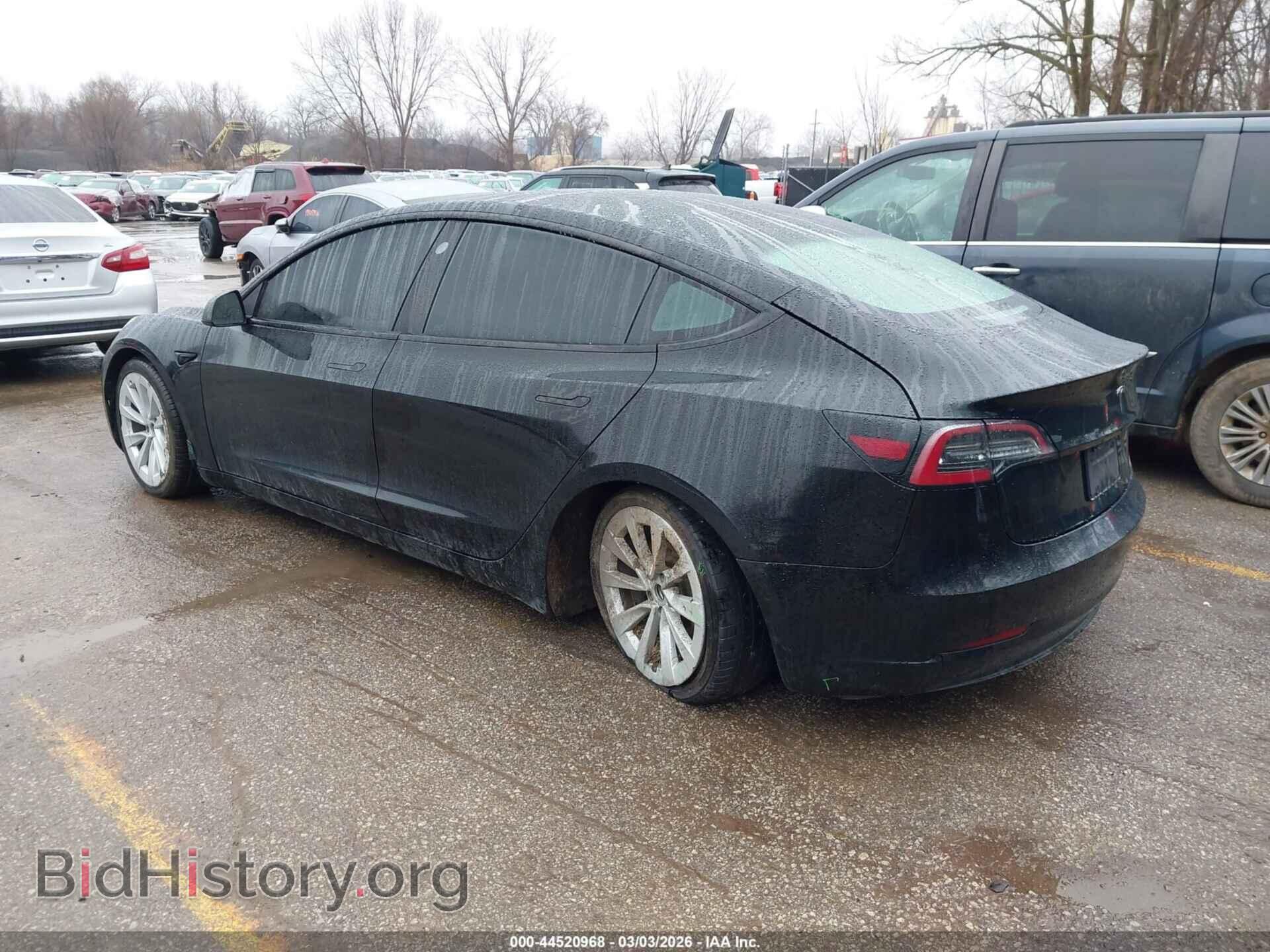 2022 TESLA MODEL 3 - VIN: 5YJ3E1EA9NF372435 - Photo 3