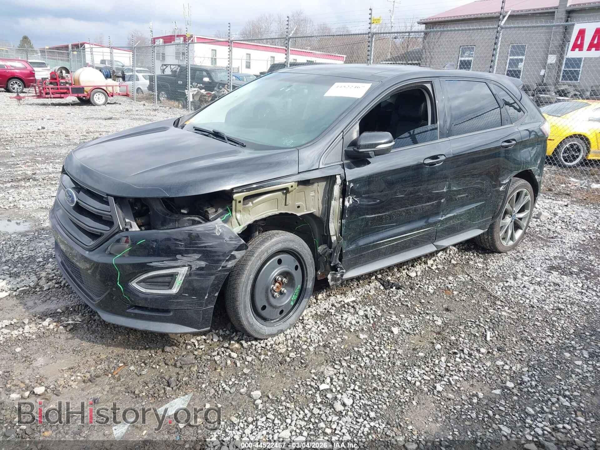 2016 FORD EDGE - VIN: 2FMPK4AP2GBC50808 - Фото 2