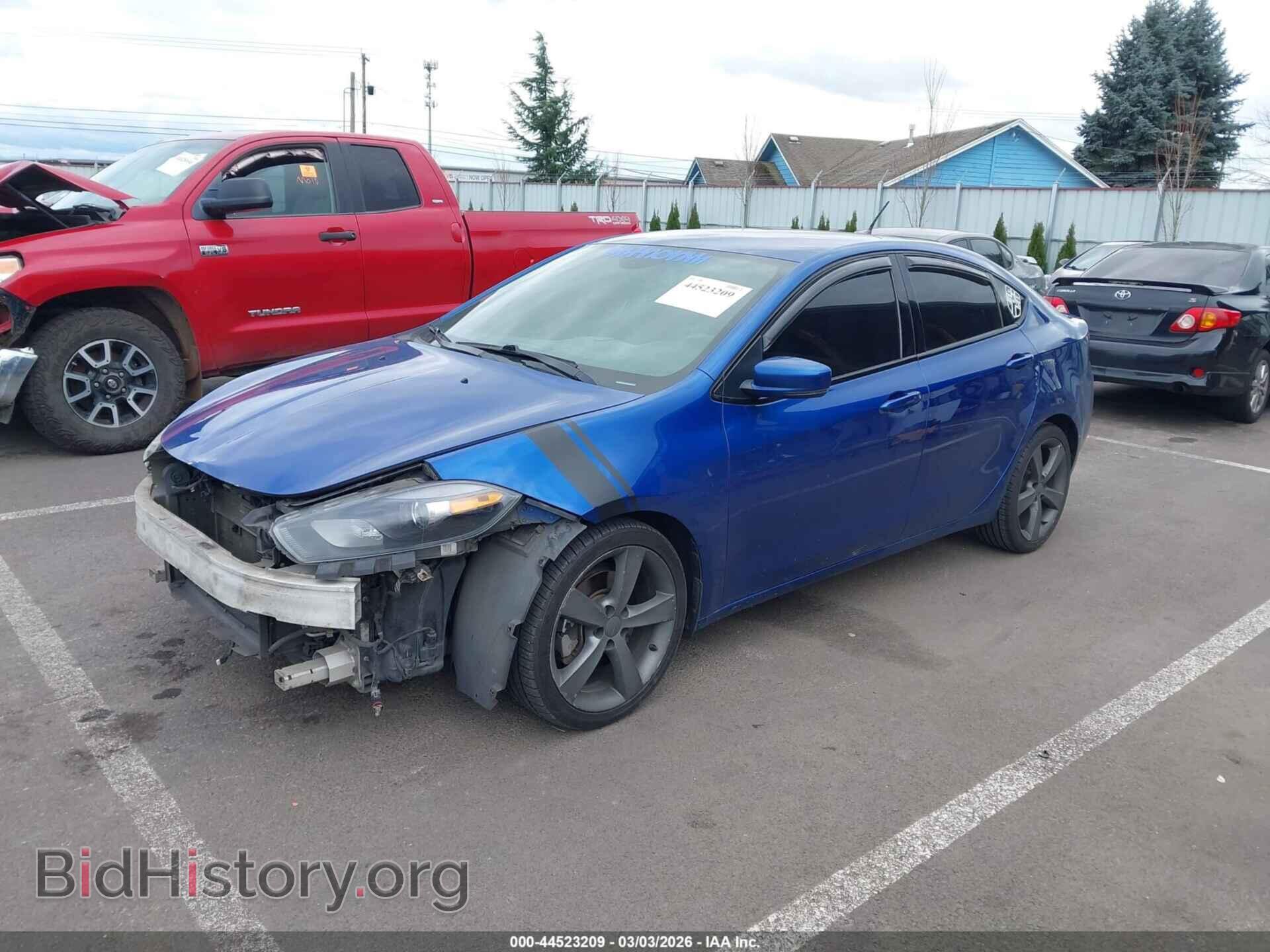 2013 DODGE DART - VIN: 1C3CDFCB6DD329368 - Фото 2