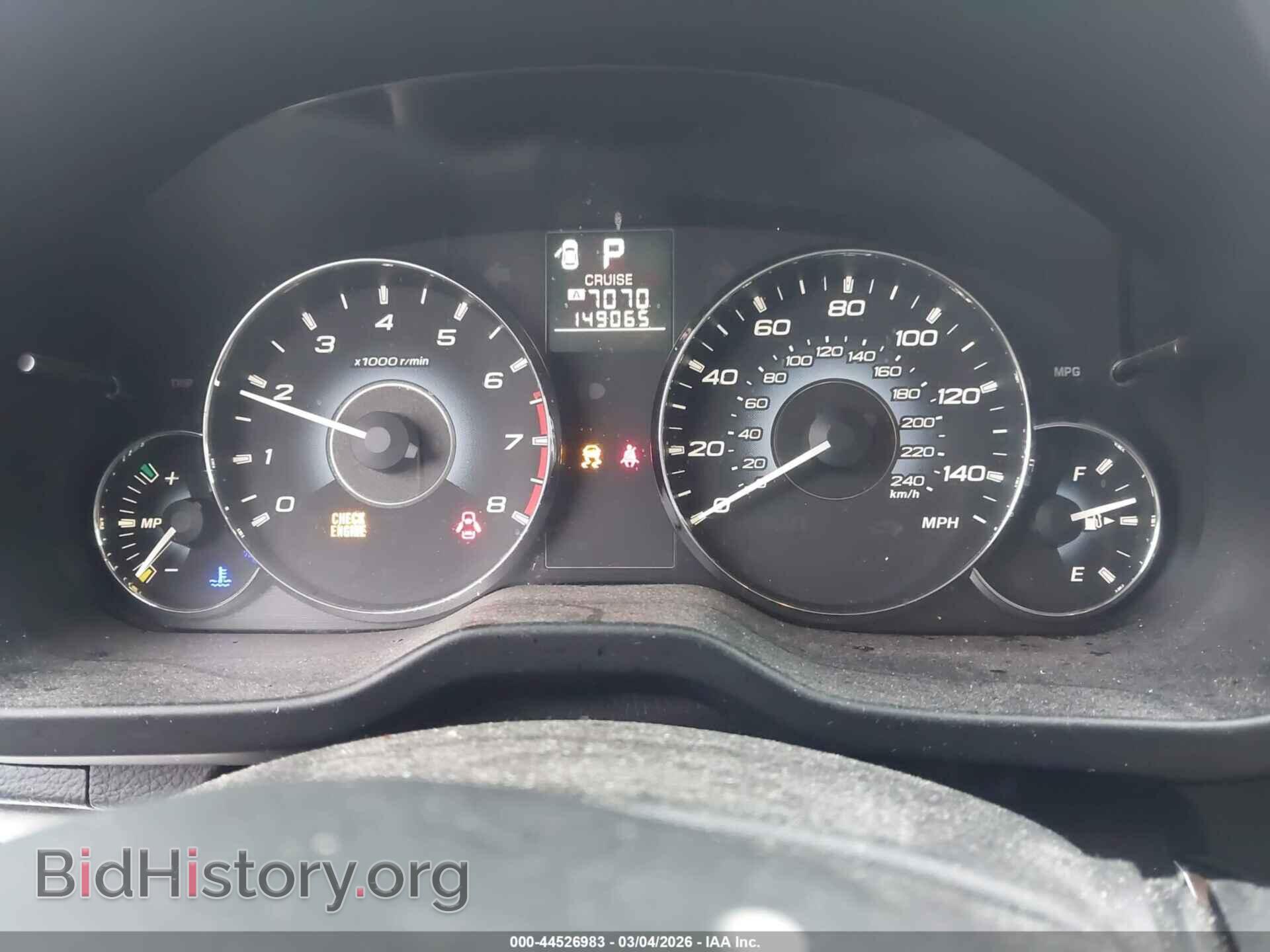 2010 SUBARU OUTBACK - VIN: 4S4BRBCC1A3346828 - Фото 7