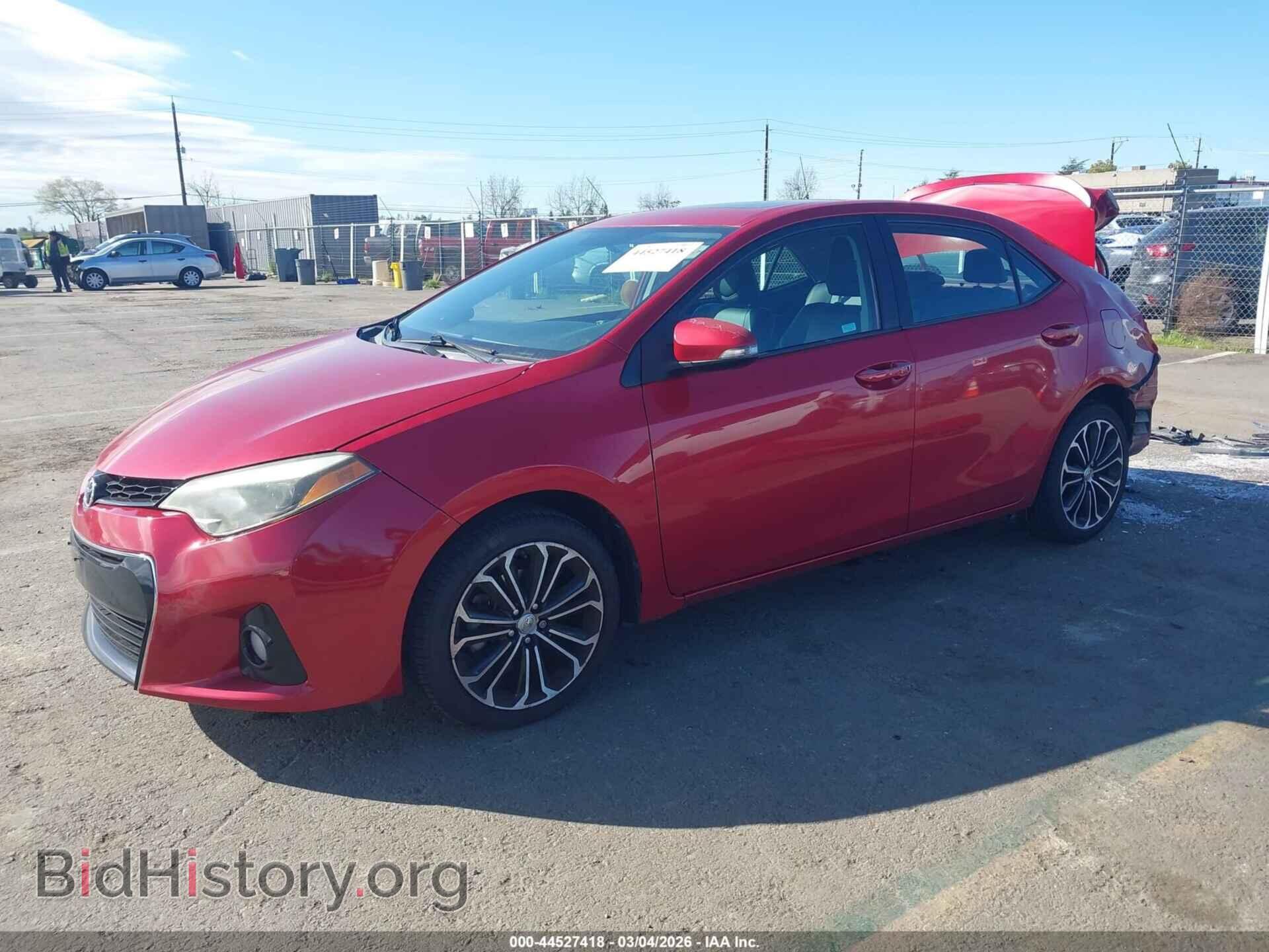 2015 TOYOTA COROLLA - VIN: 2T1BURHE2FC248430 - Фото 2
